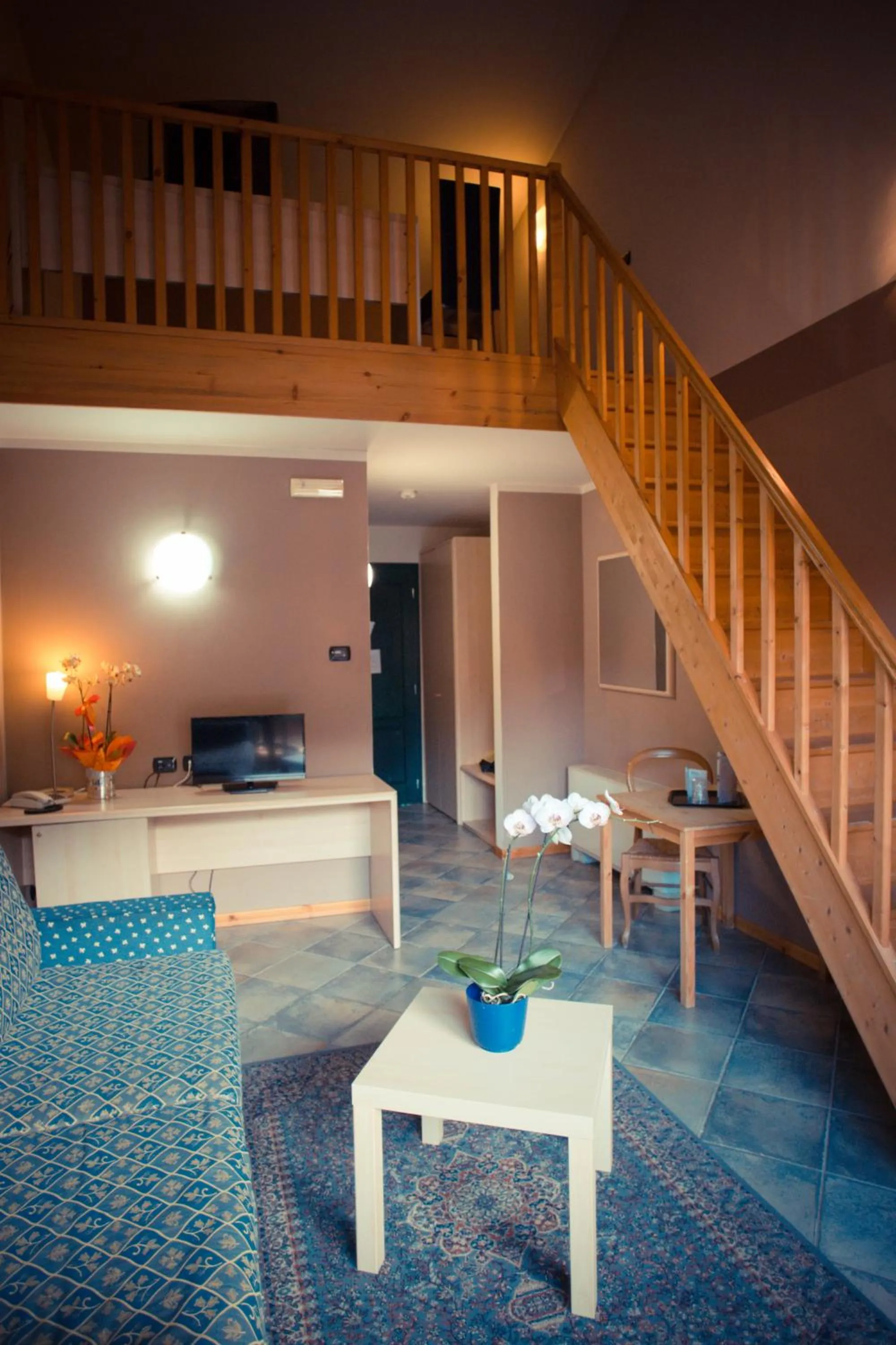 Bed in Hotel Ristorante La Perla