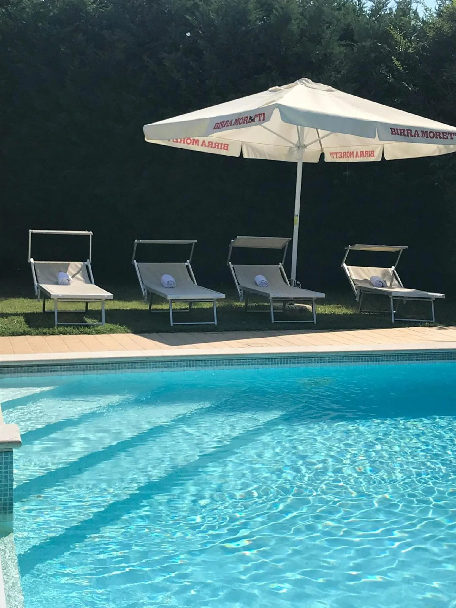 Swimming pool in Hotel Doria - Business & Bike