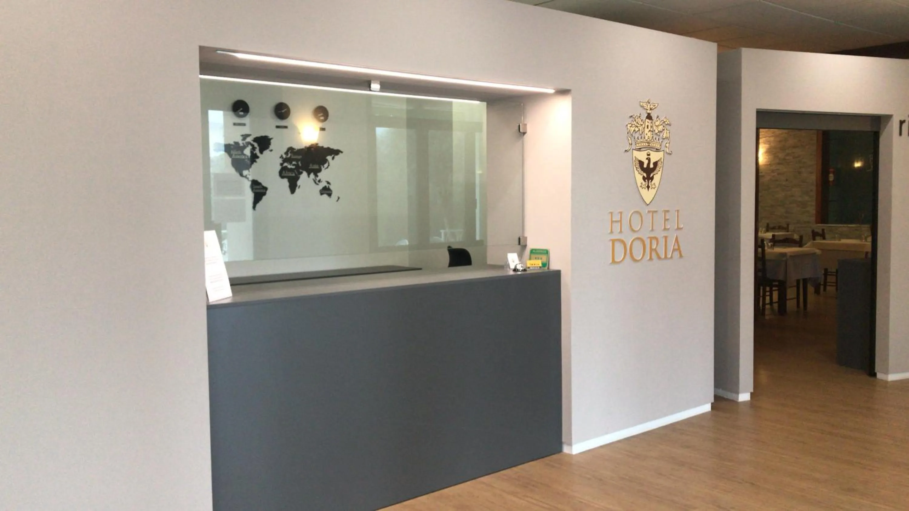 Lobby or reception in Hotel Doria - Business & Bike