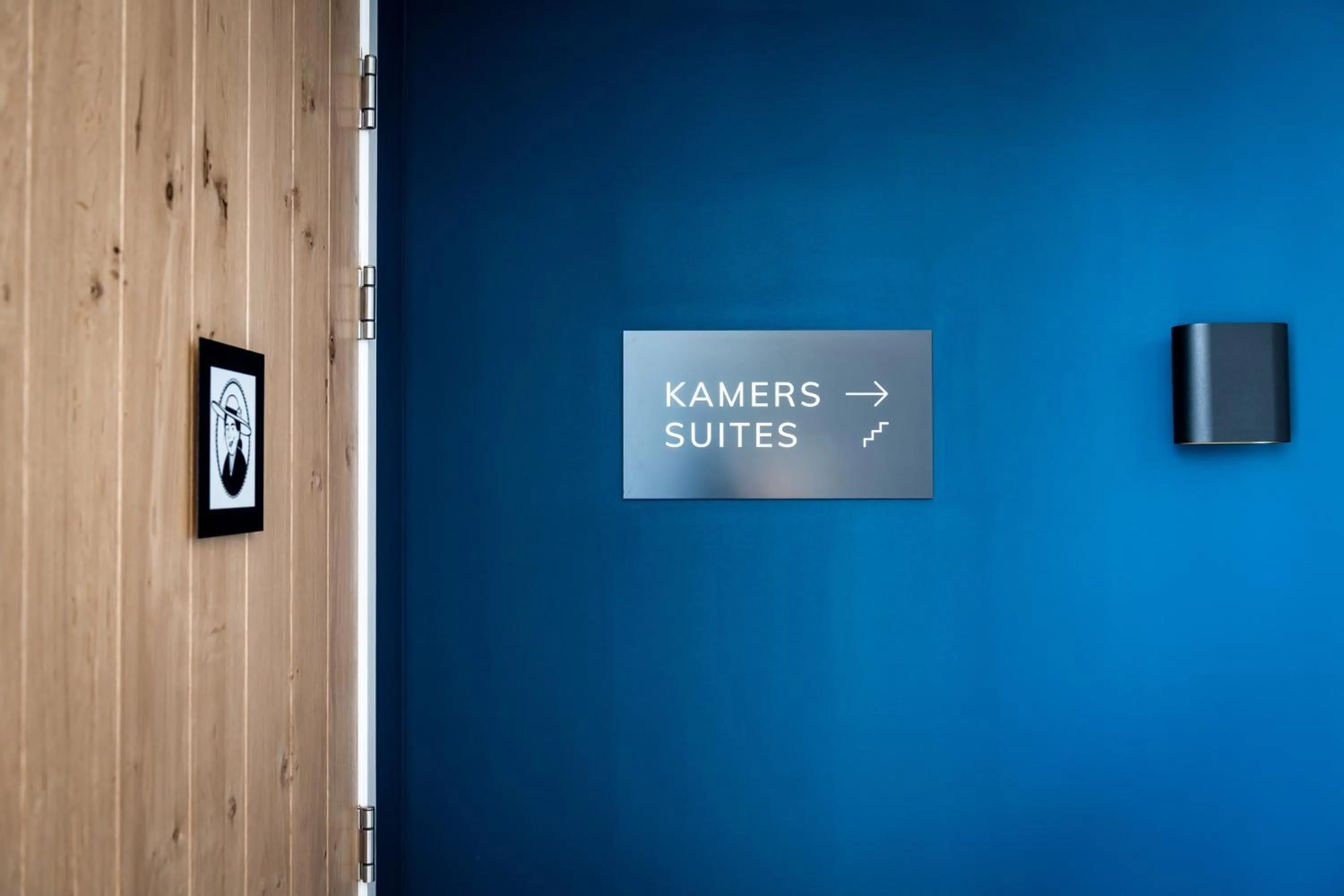 Text overlay in Boutique Hotel De Beerze