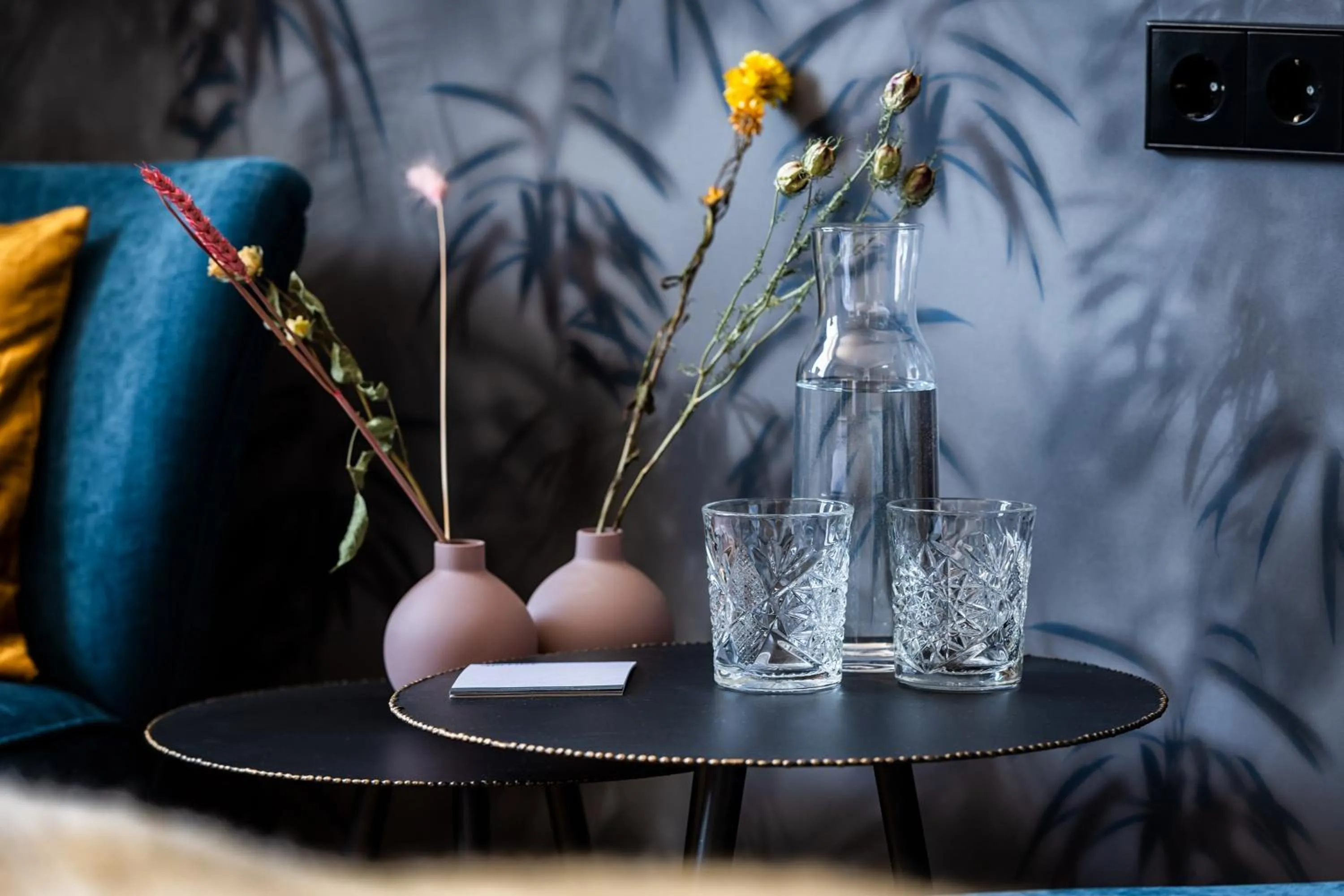 Seating area in Boutique Hotel De Beerze