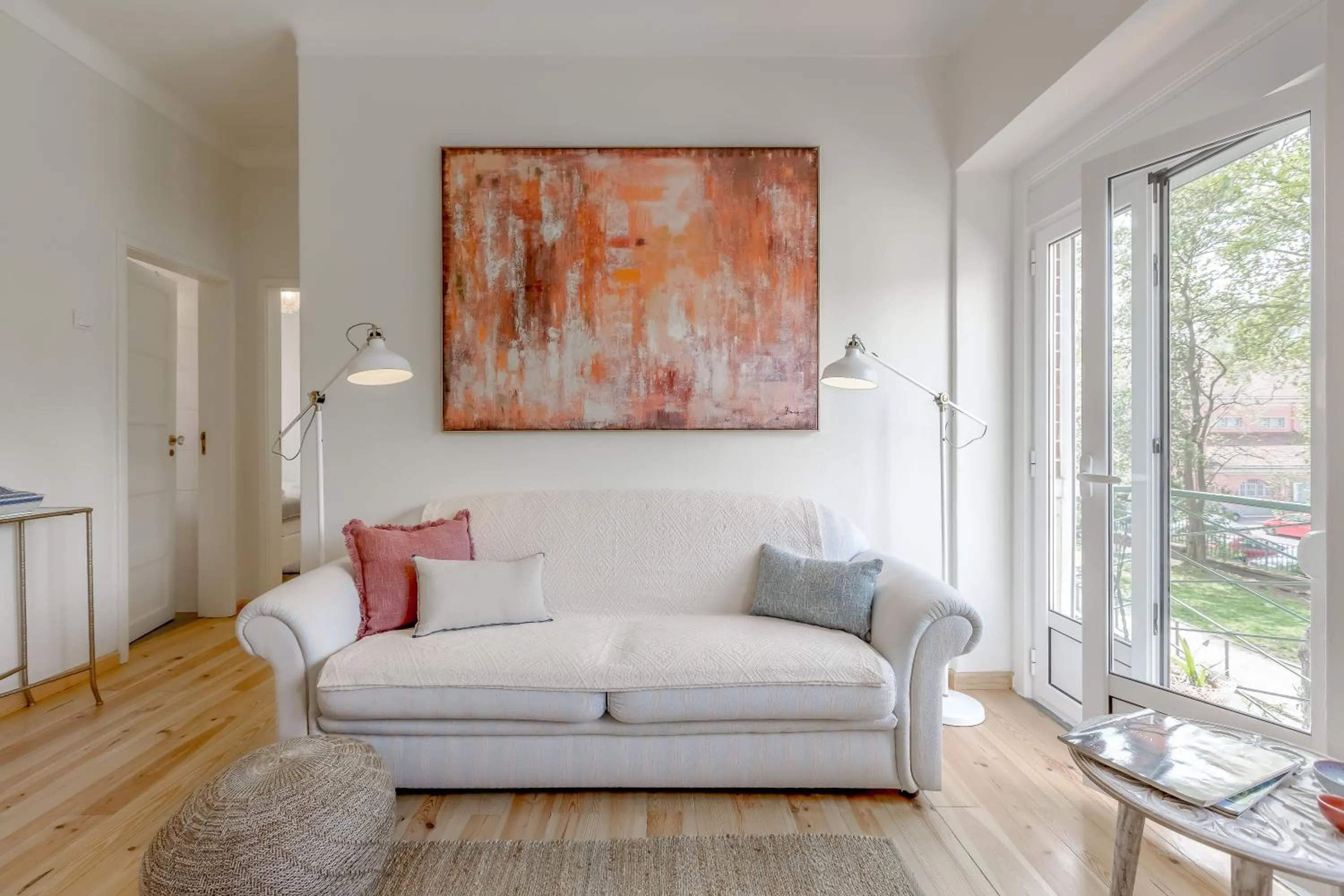 Living room in Sunny, Bright and Quiet Apartment, By TimeCooler