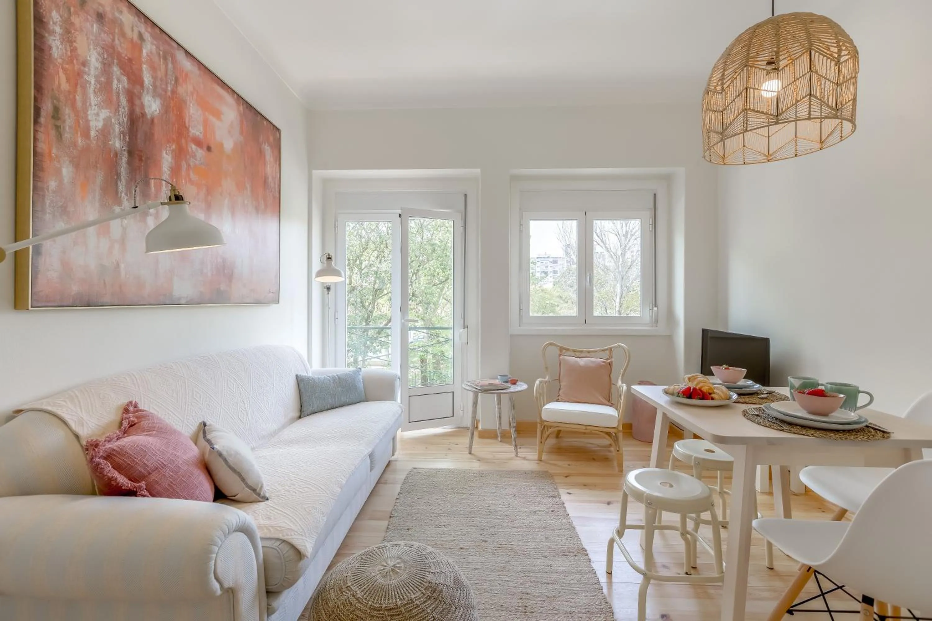 Living room in Sunny, Bright and Quiet Apartment, By TimeCooler