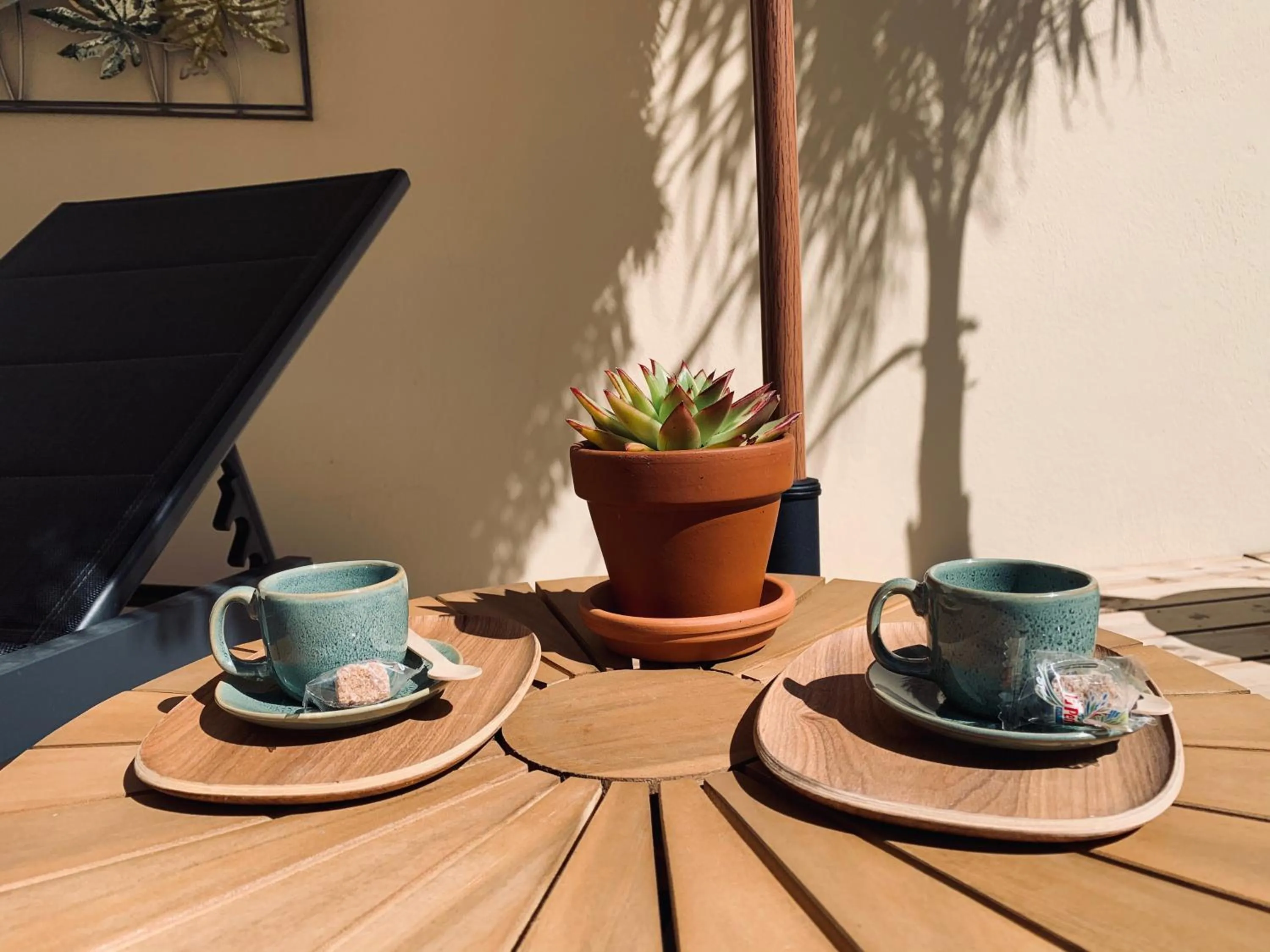 Patio in Palm Boutique Hôtel Nice