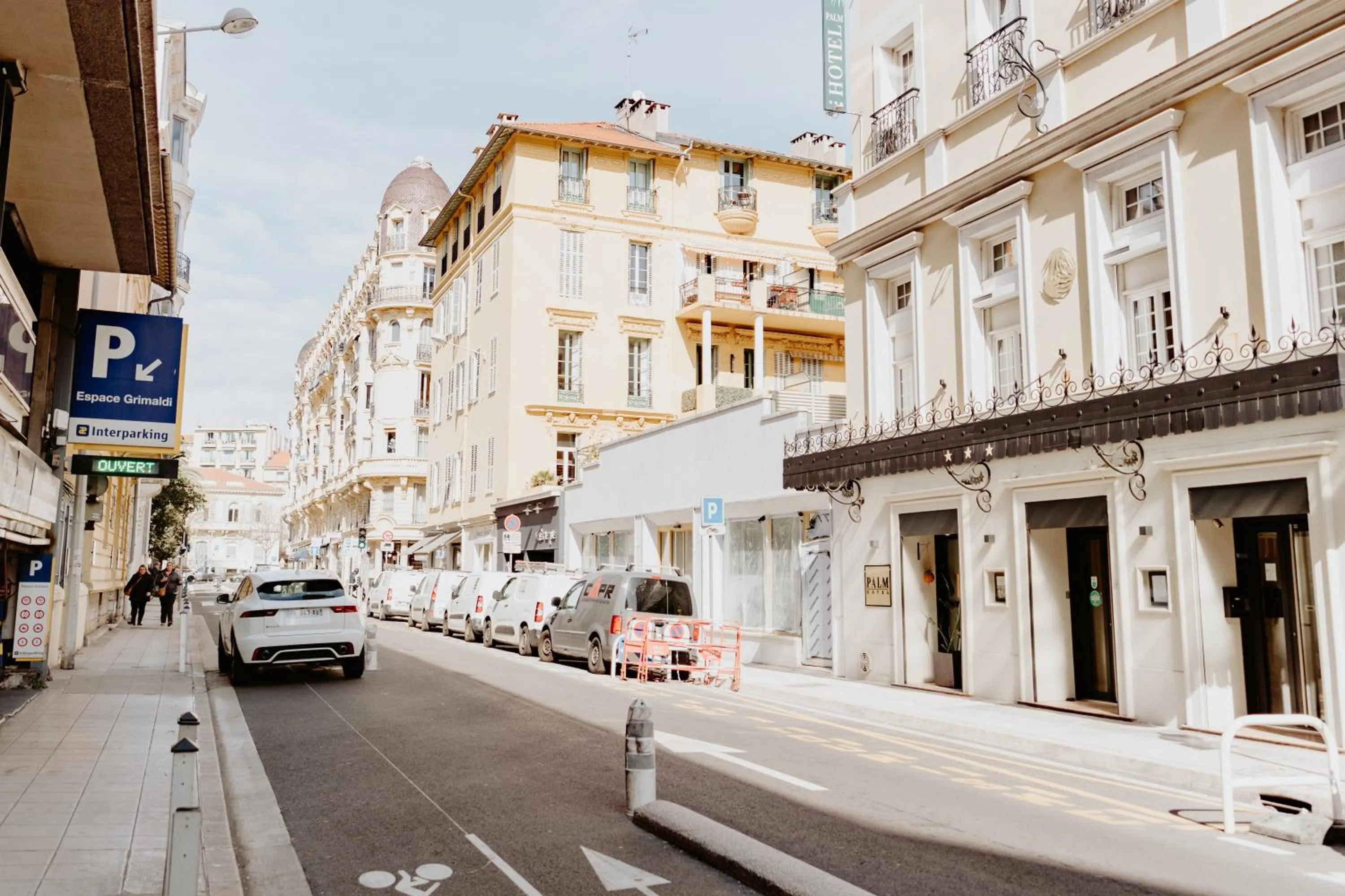 Facade/entrance in Palm Boutique Hôtel Nice