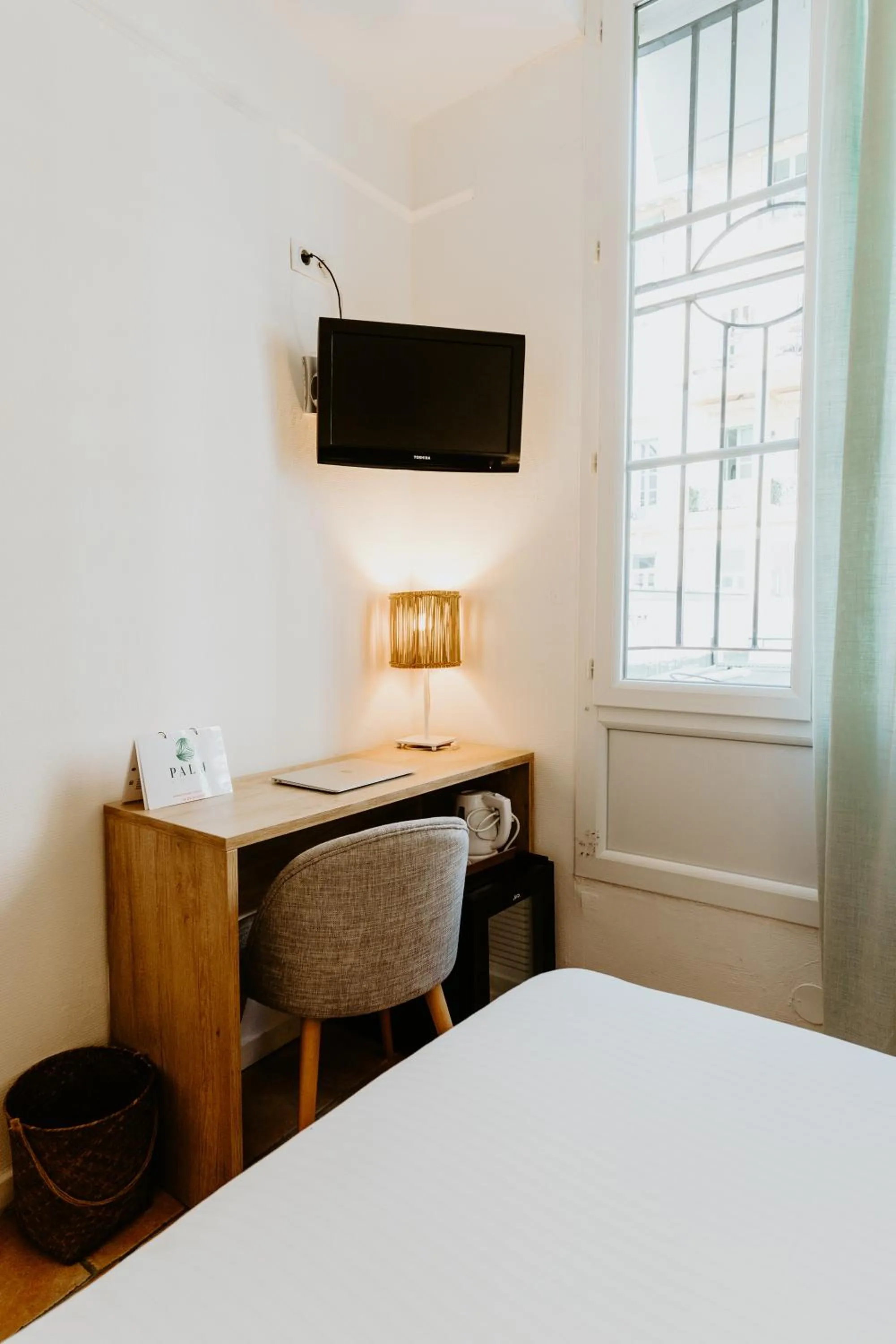 Bed in Palm Boutique Hôtel Nice