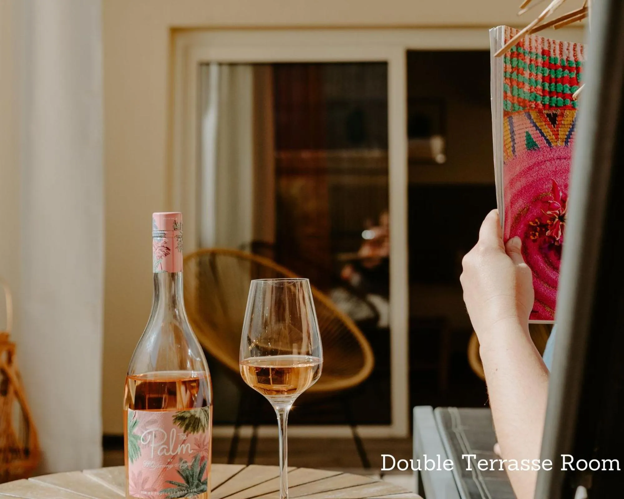 Patio in Palm Boutique Hôtel Nice