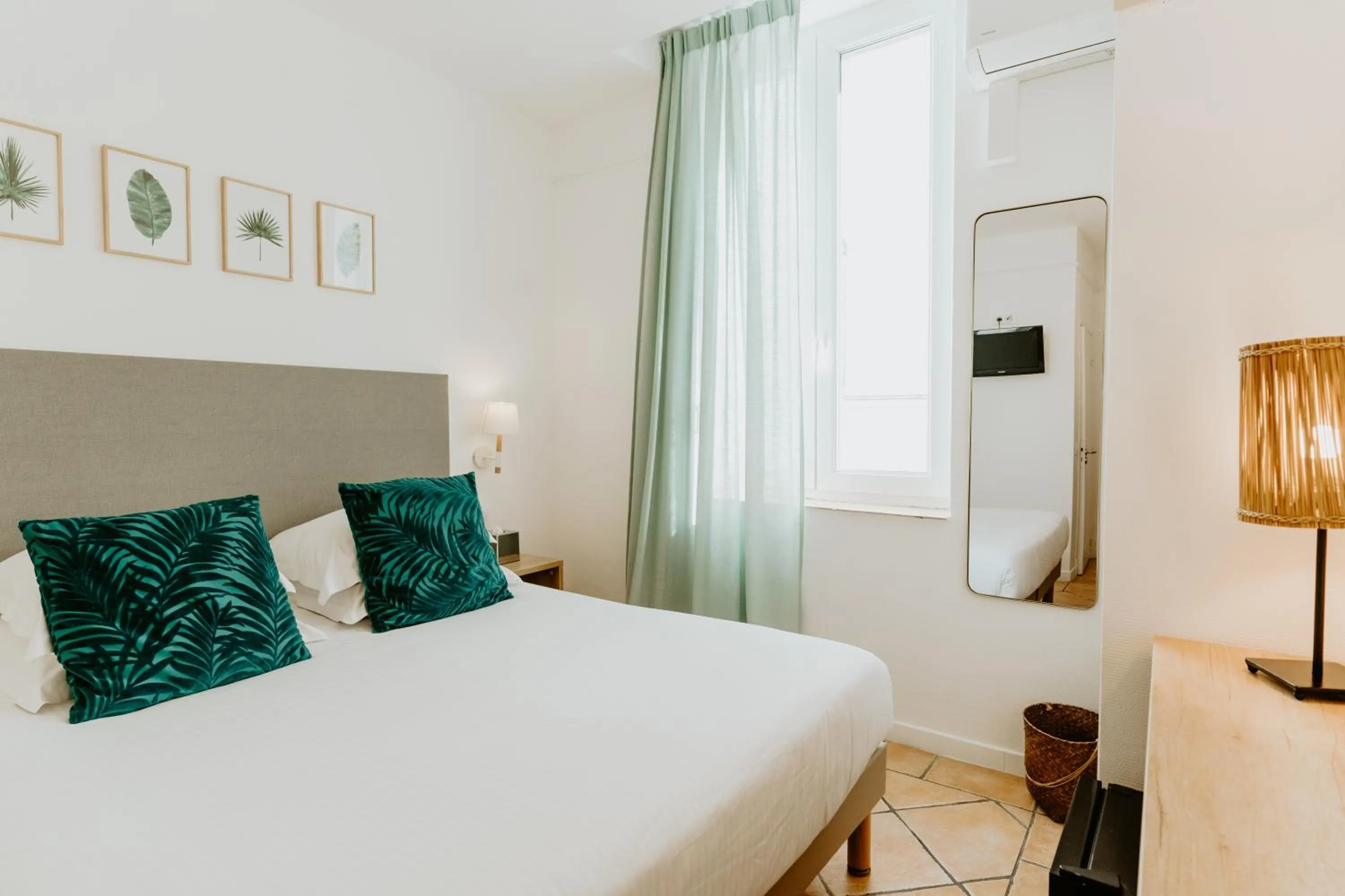 Bed in Palm Boutique Hôtel Nice
