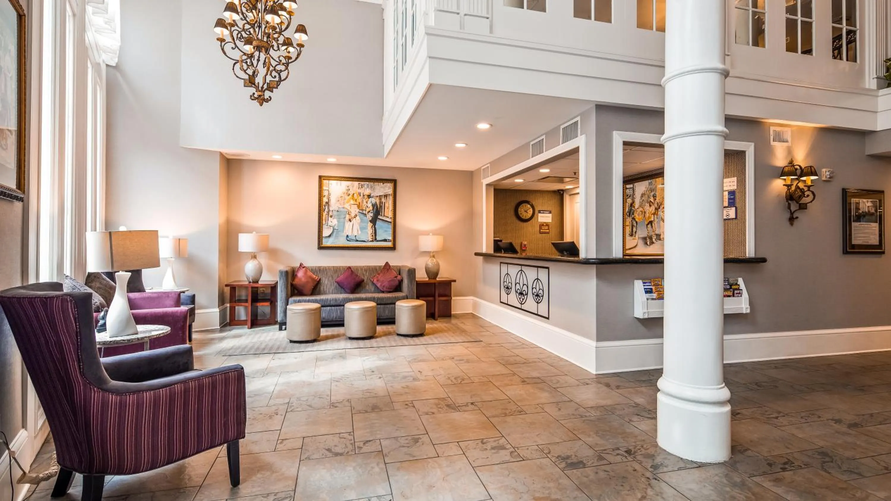 Lobby or reception in Best Western Plus St. Christopher Hotel