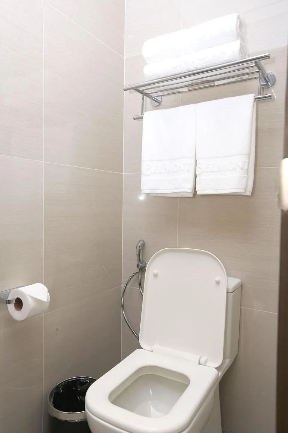 Toilet in Belmont Hotel Boracay near Newcoast Beach