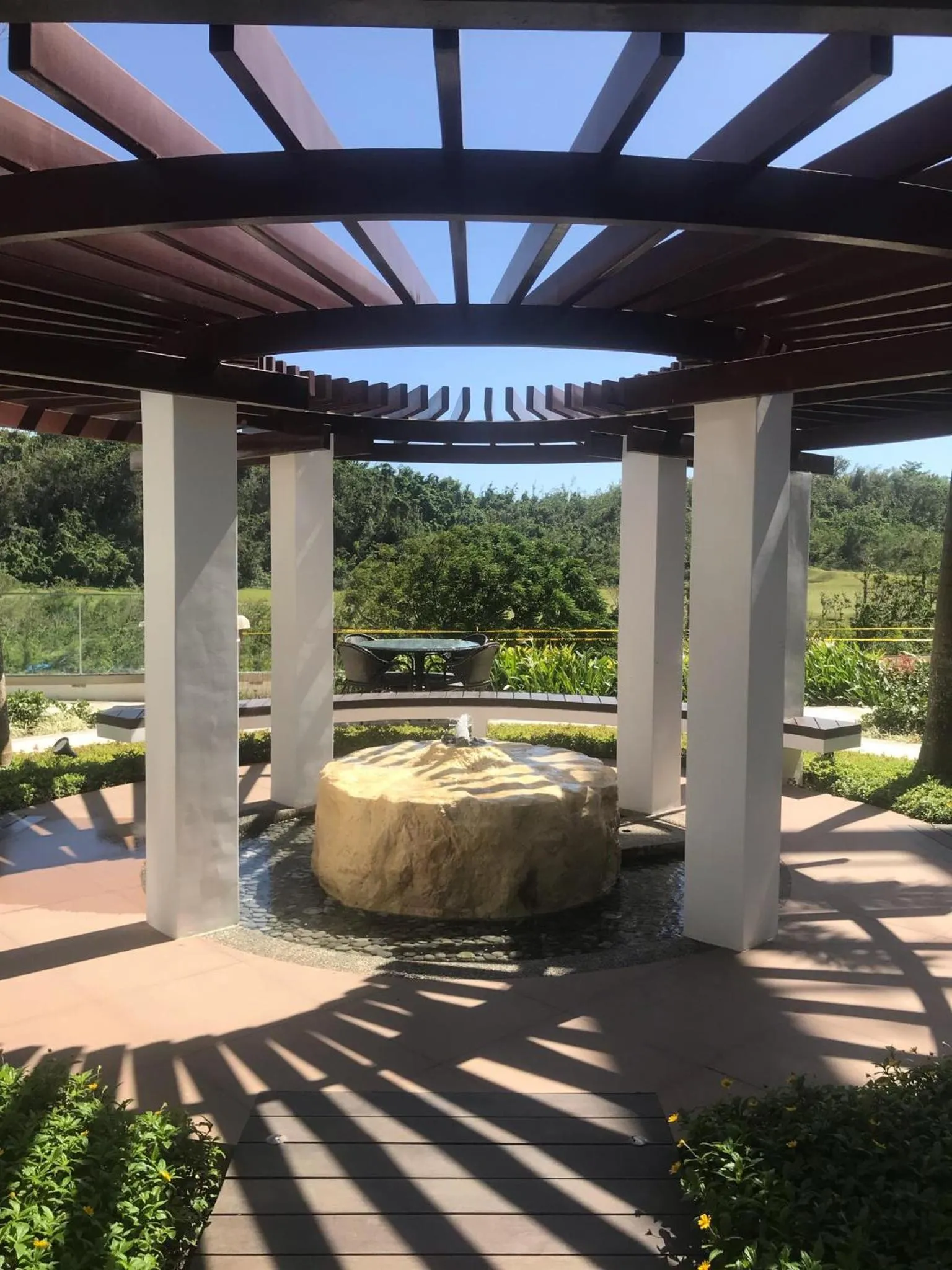 Garden in Belmont Hotel Boracay near Newcoast Beach