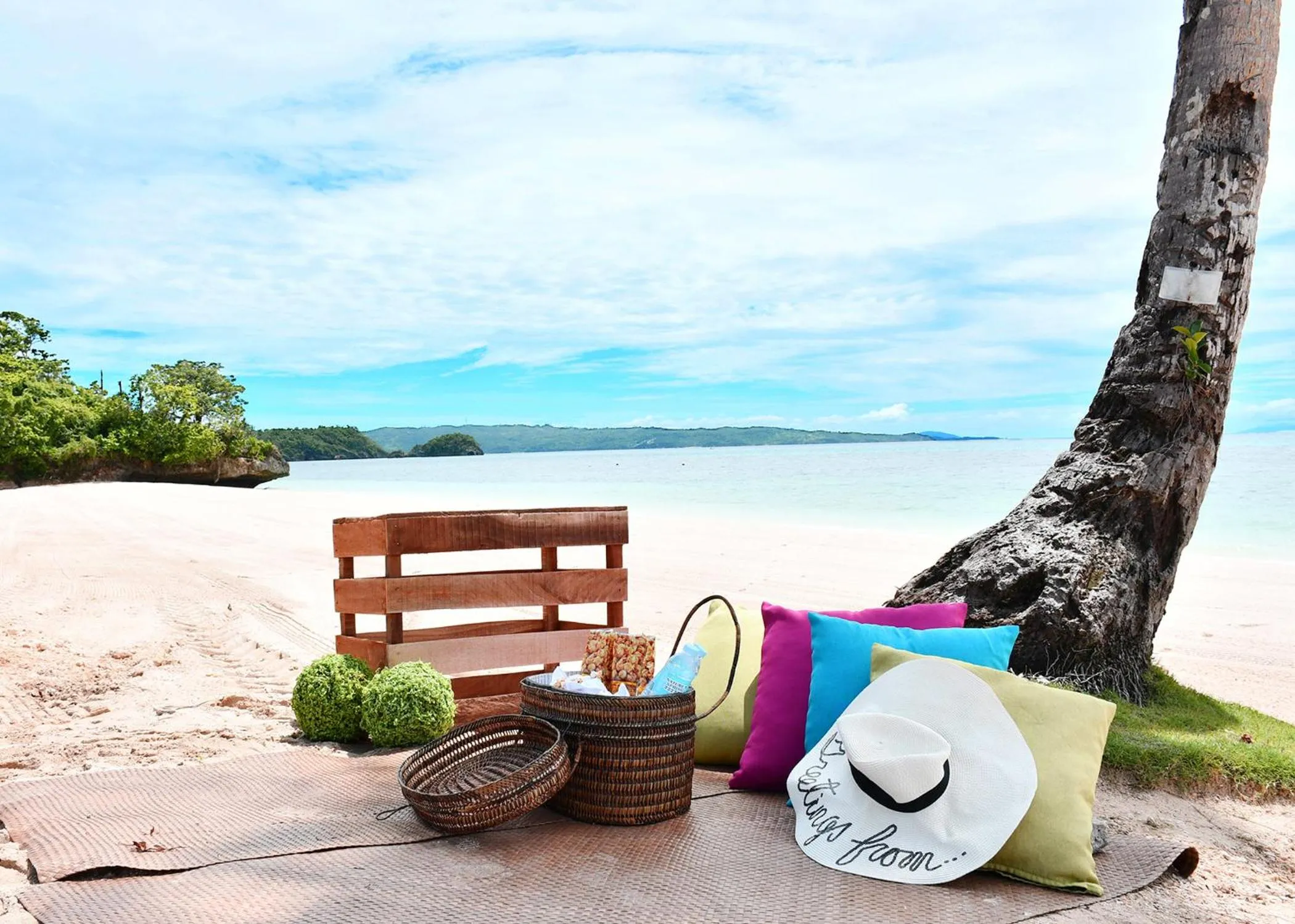 Beach in Belmont Hotel Boracay near Newcoast Beach