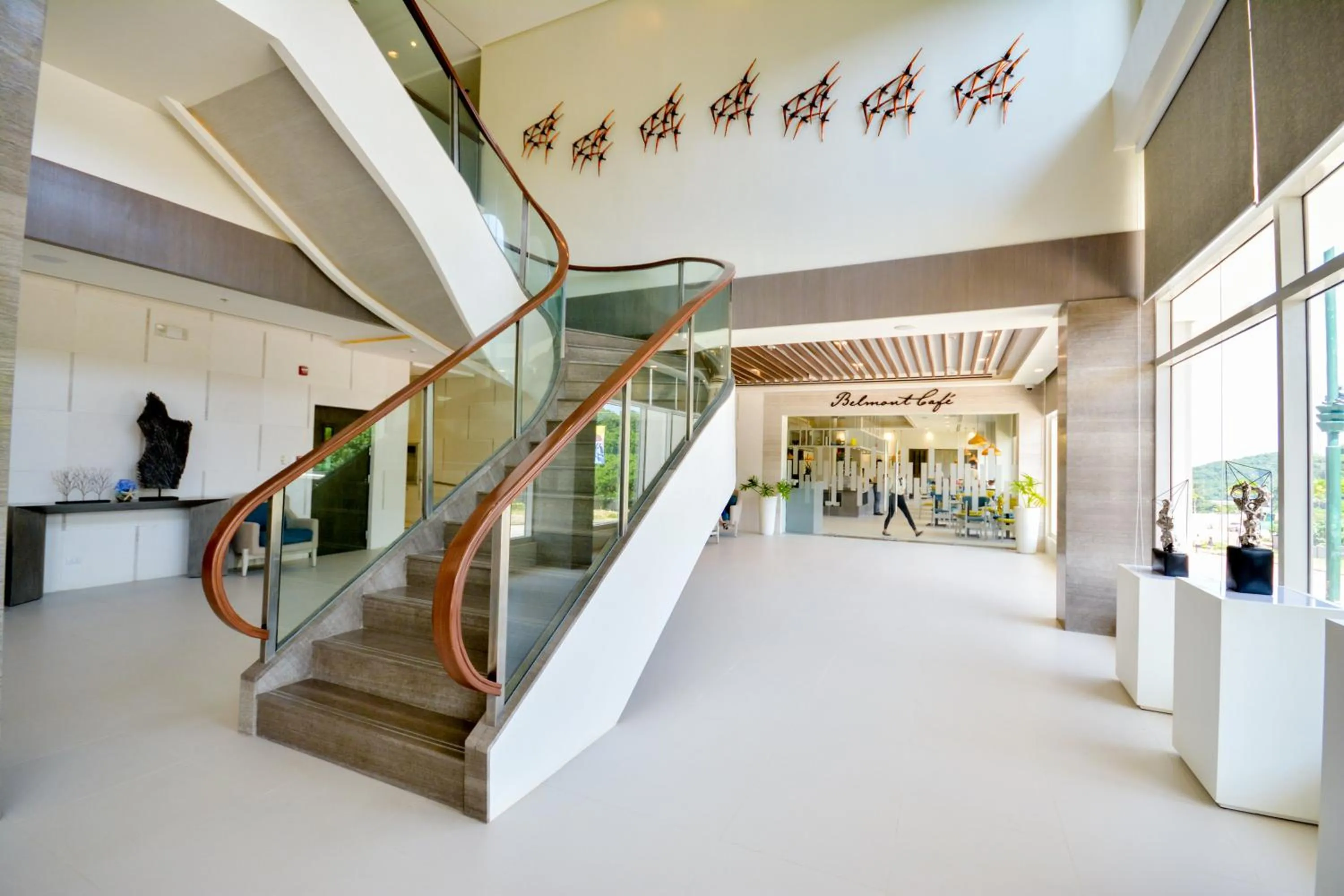 Lobby or reception in Belmont Hotel Boracay near Newcoast Beach