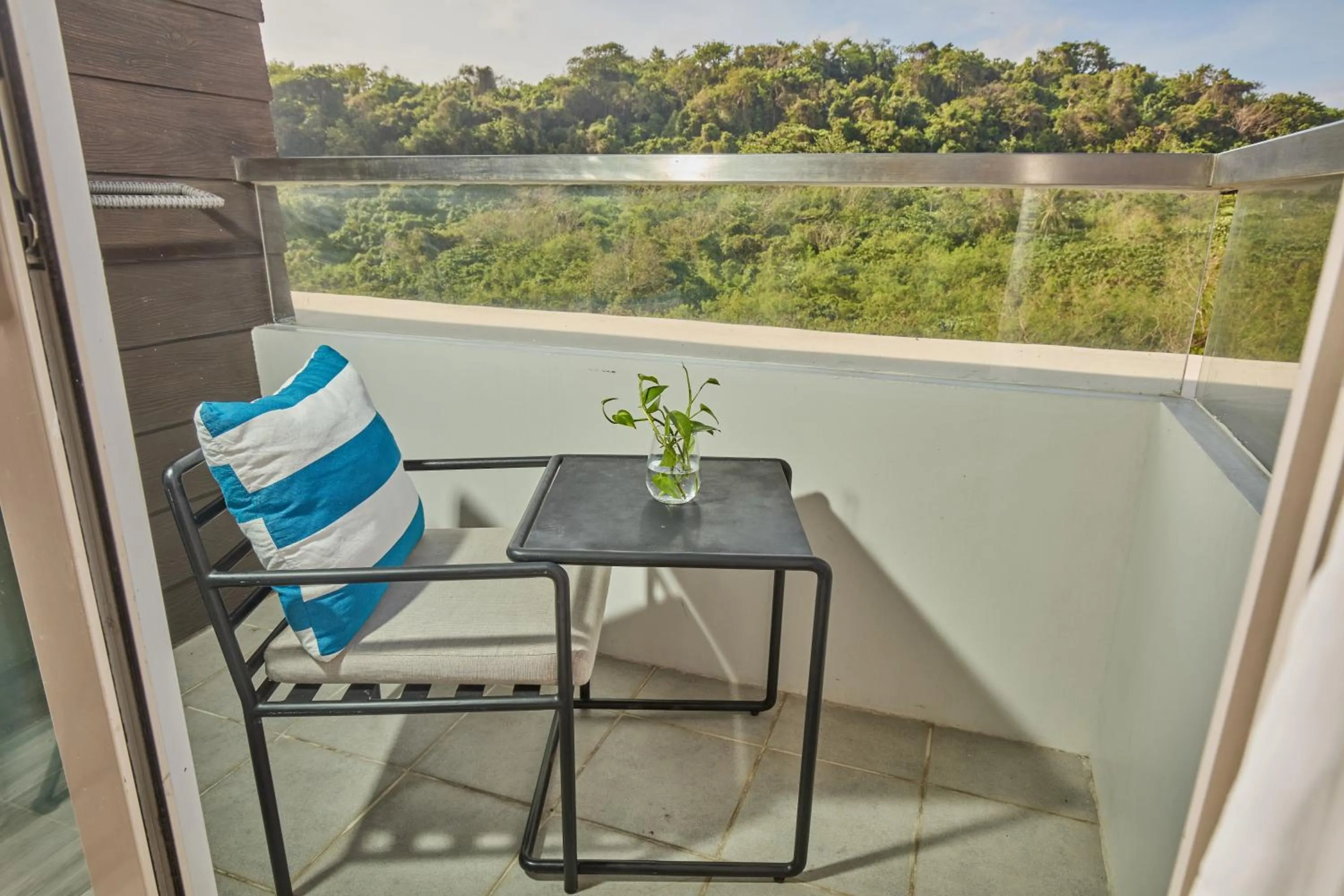 Balcony/Terrace in Belmont Hotel Boracay near Newcoast Beach