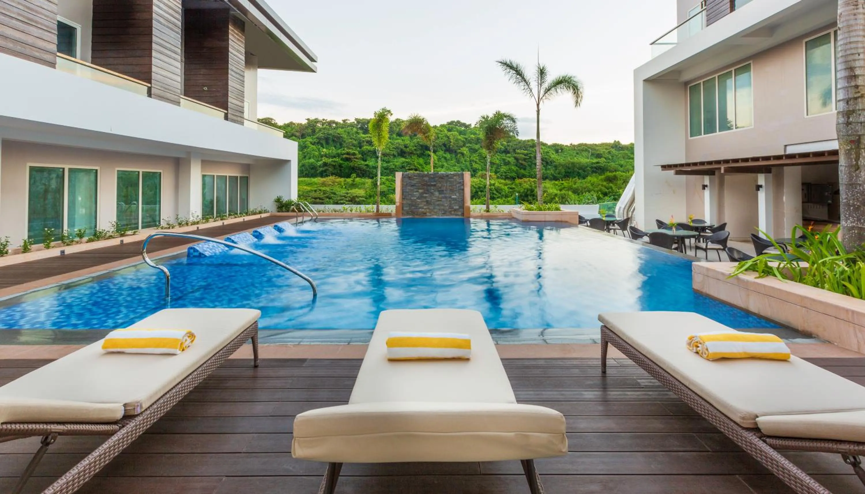 Swimming pool in Belmont Hotel Boracay near Newcoast Beach