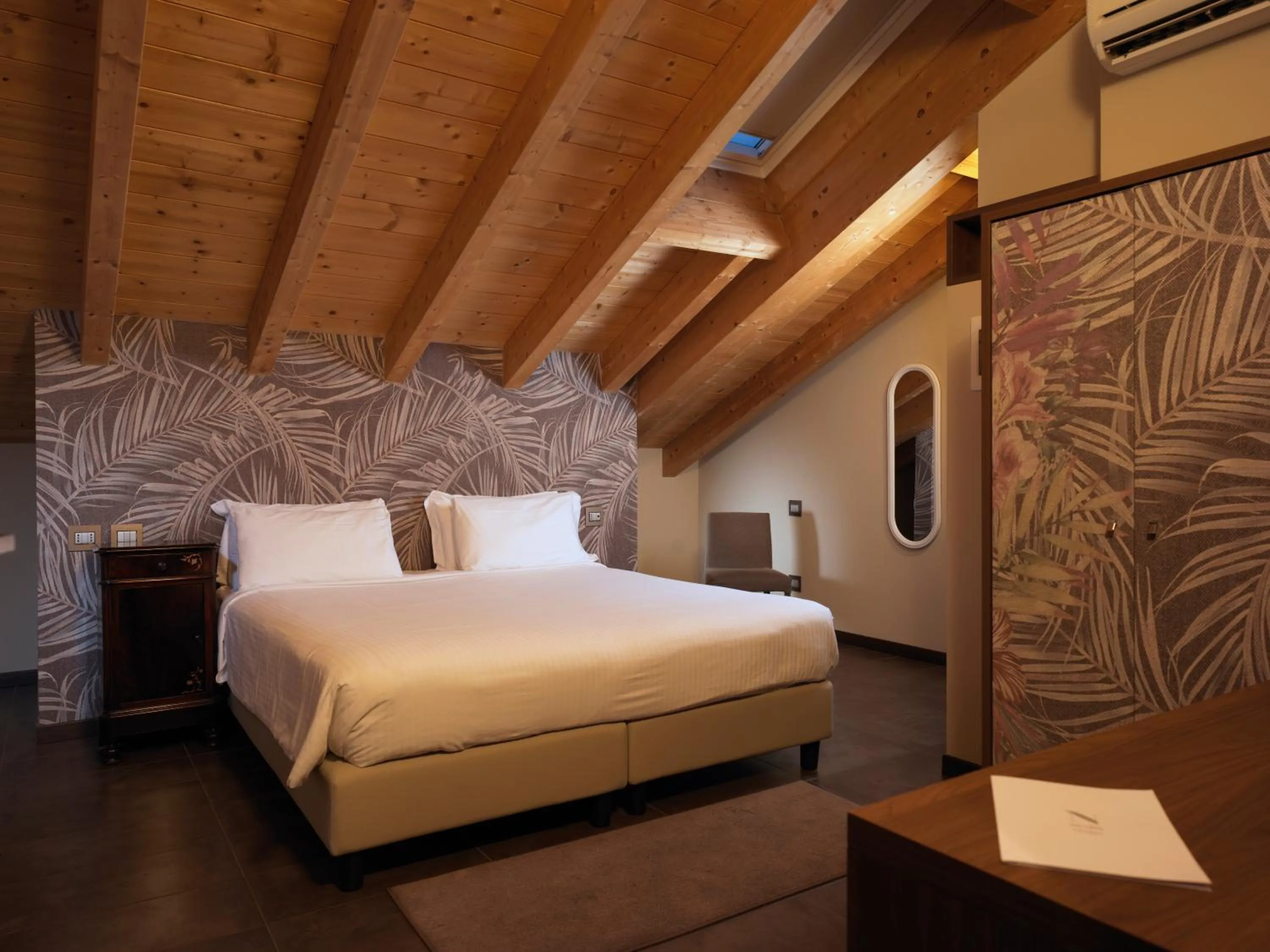 Bed in Albergo Nicolin