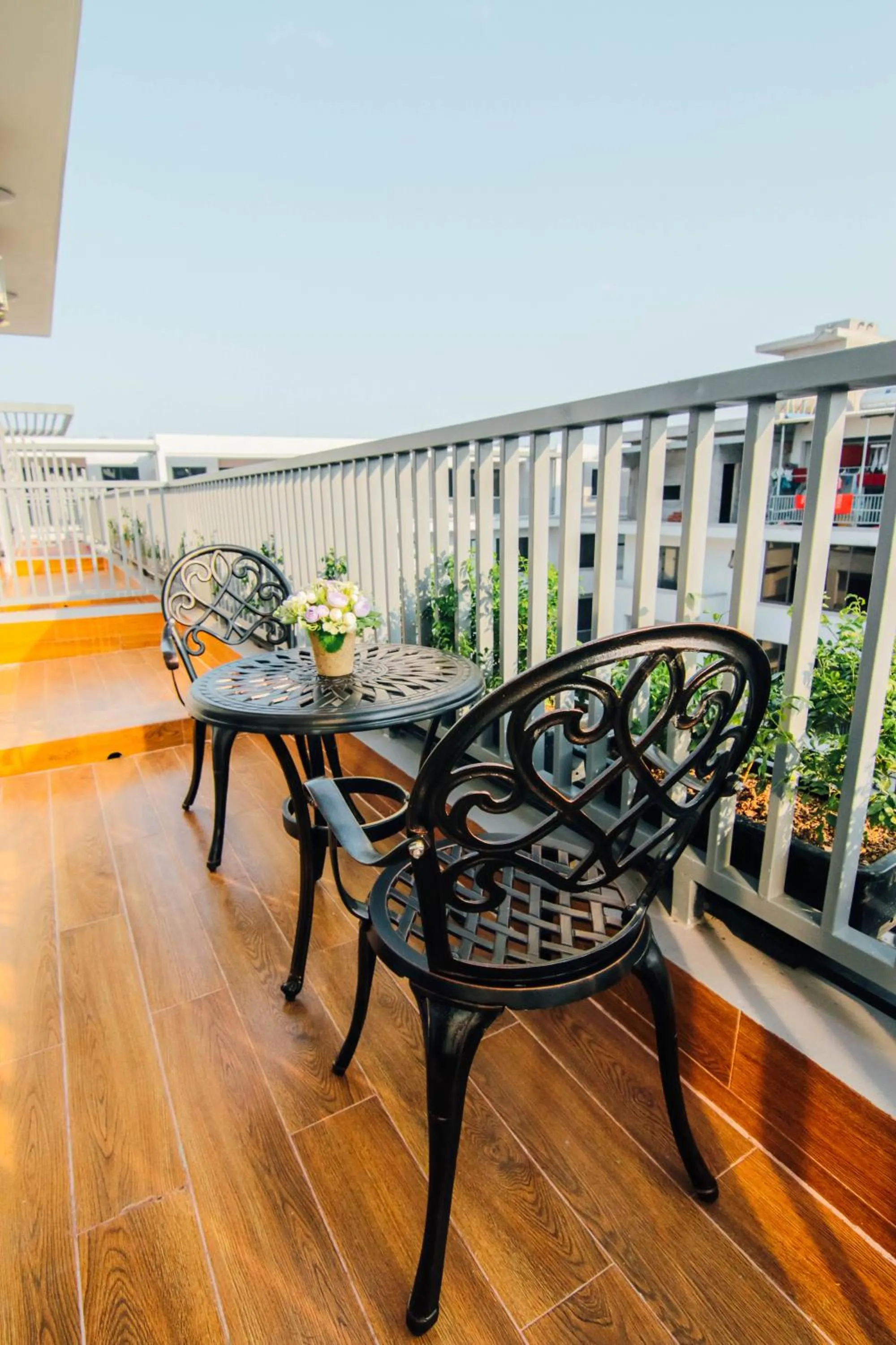 Balcony/Terrace in Topone Halong Hotel