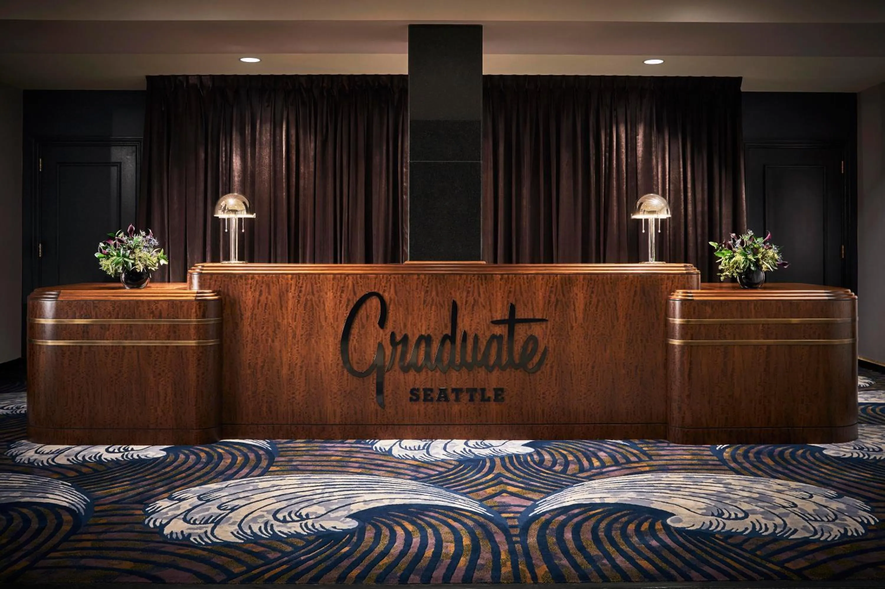 Lobby or reception in Graduate by Hilton Seattle