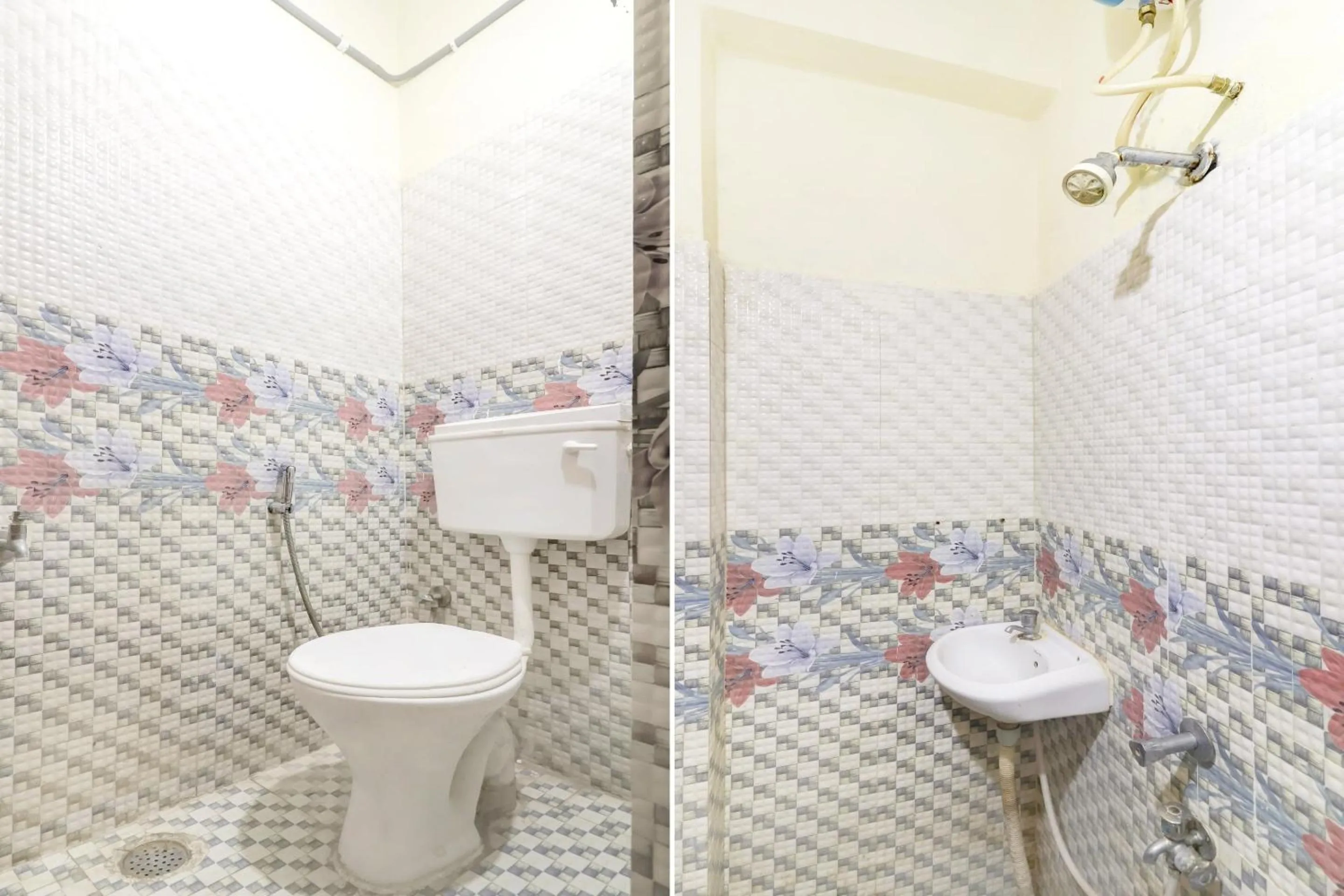 Bathroom in Hotel O Srinidhi Inn