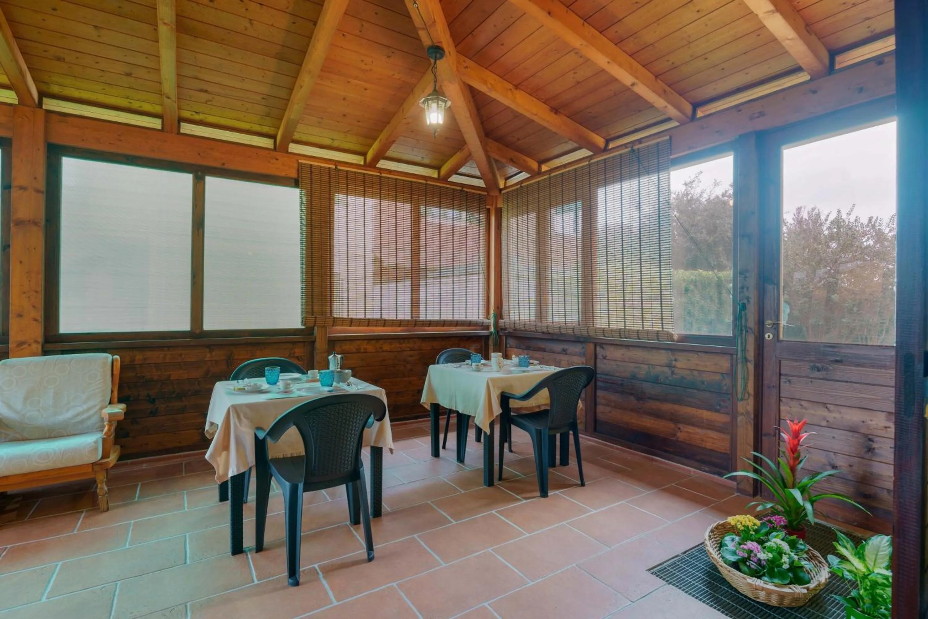 Patio in B&B Gassa d'Amante