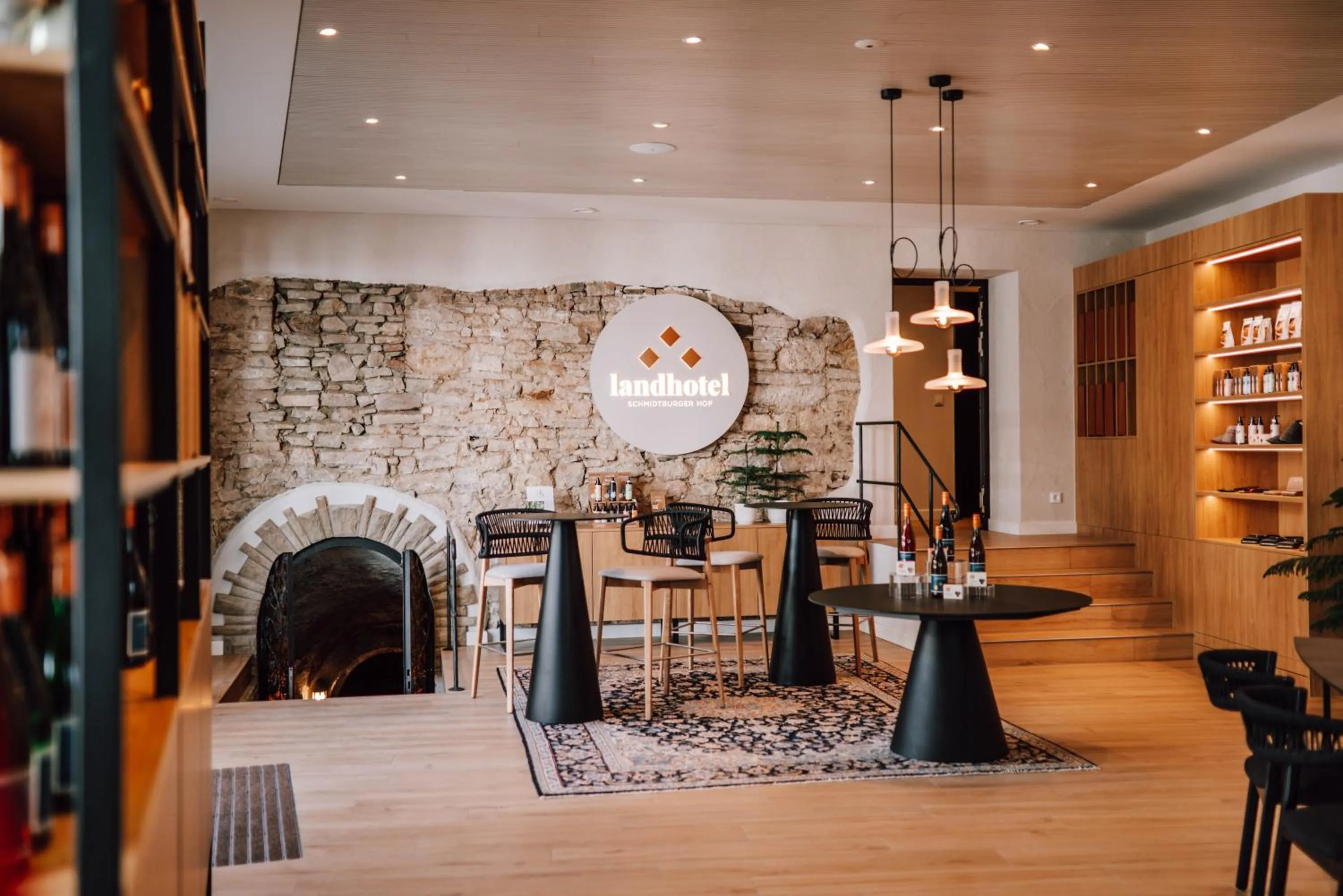 Lobby or reception in Schmidtburger Hof