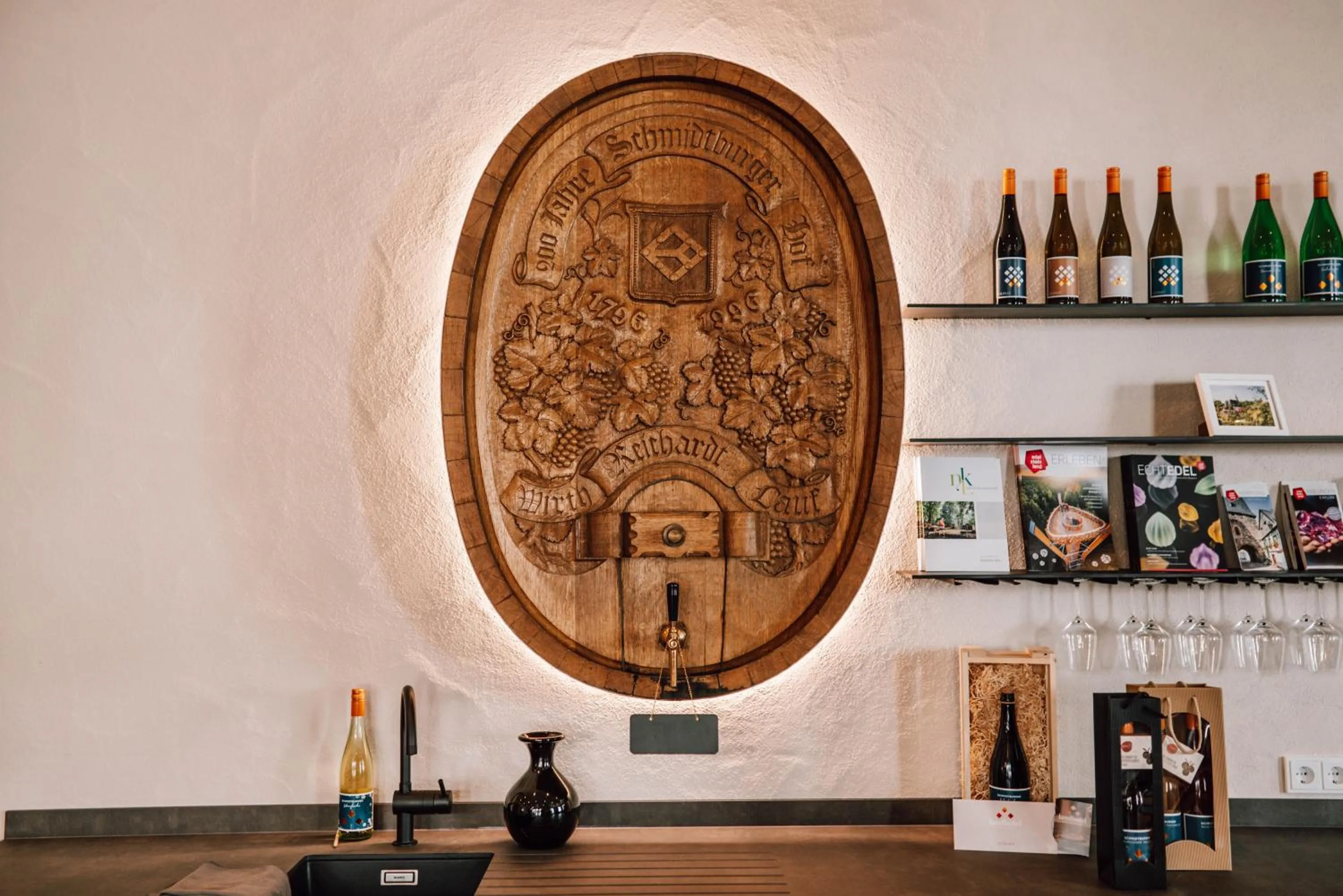 Lobby or reception in Schmidtburger Hof