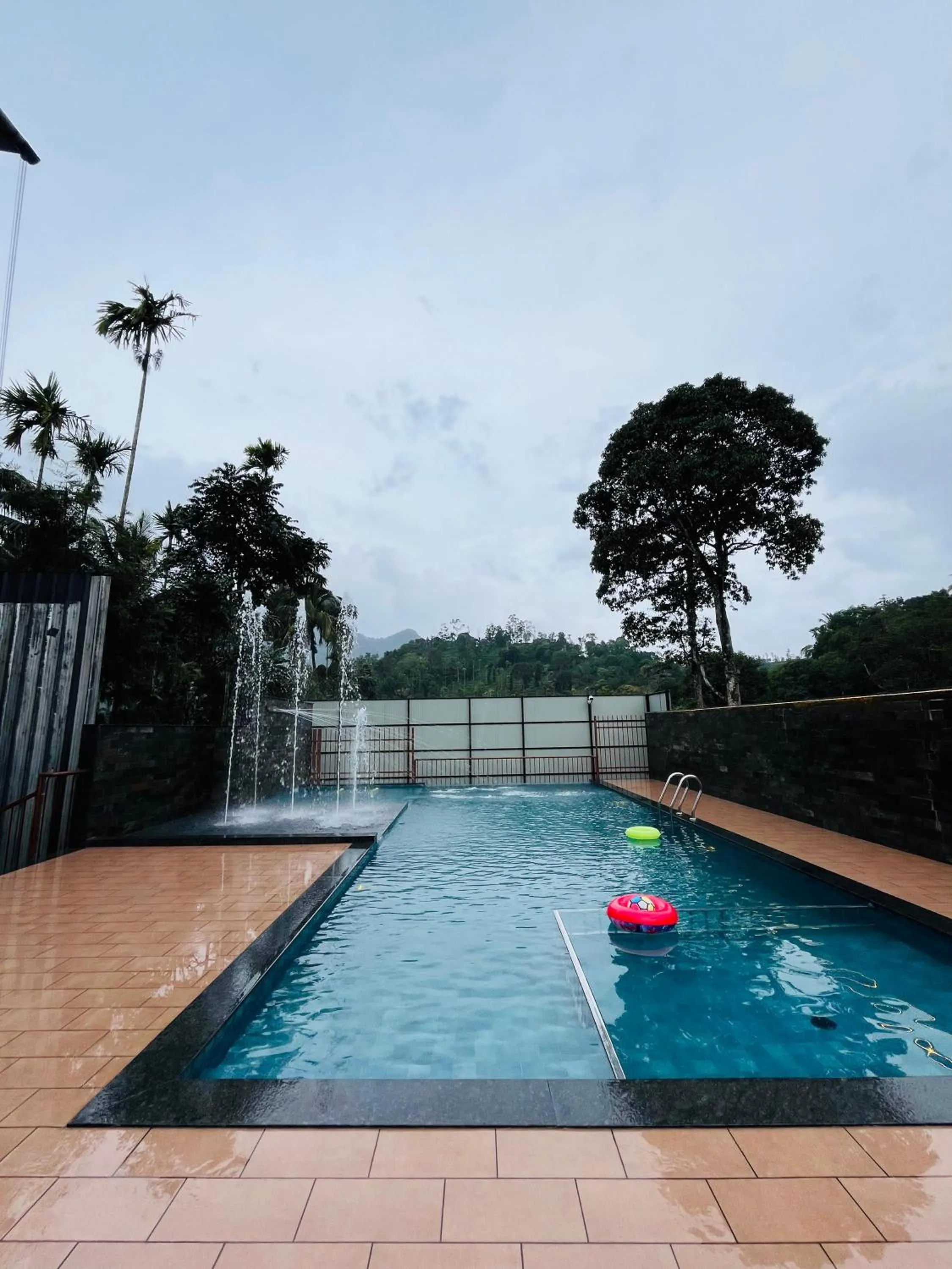 Swimming pool in Royal Plaza Wayanad