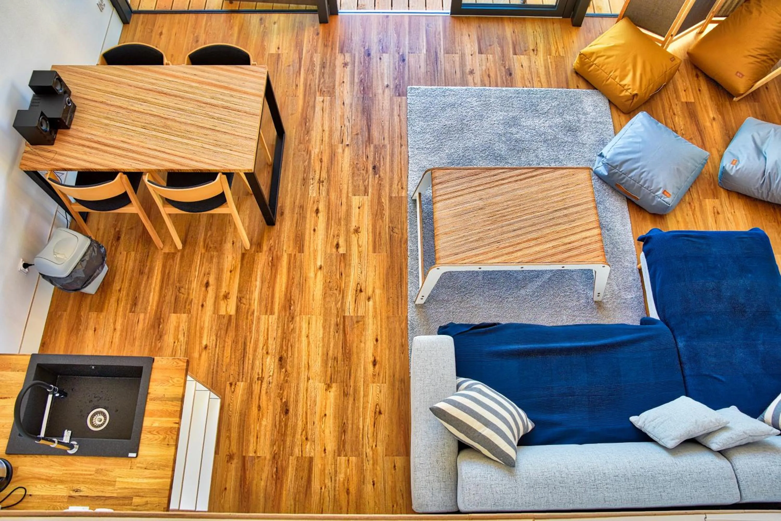 Living room in Domy na Wodzie na Mazurach