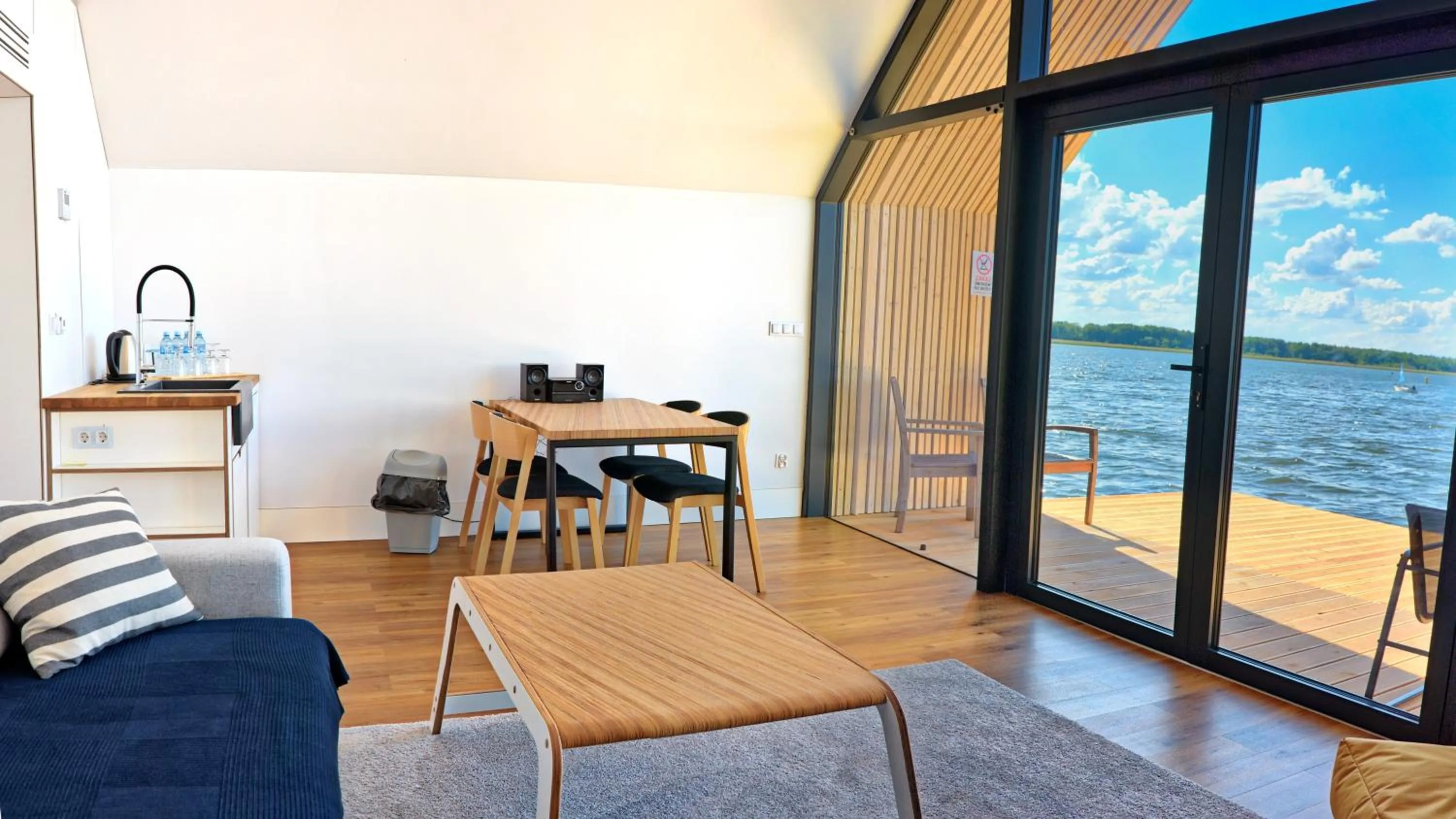 Living room in Domy na Wodzie na Mazurach