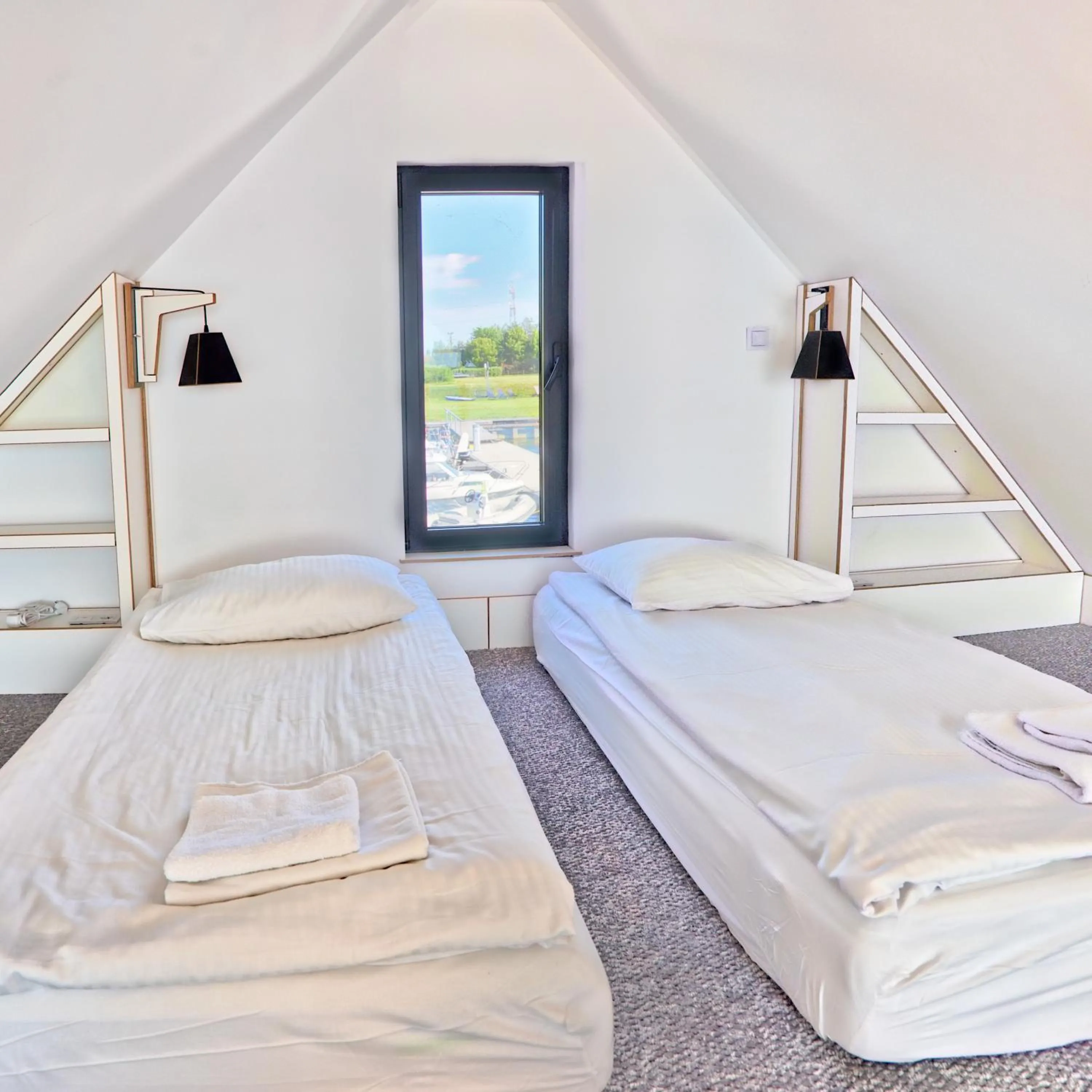 Bedroom, Bed in Domy na Wodzie na Mazurach