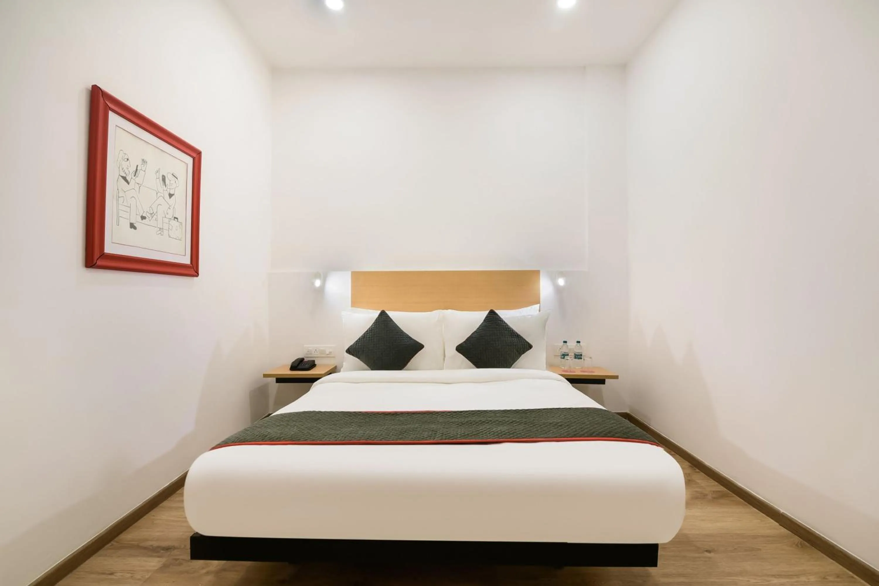 Bedroom, Bed in Townhouse The Awadh Airport Near Chaudhary Charan Singh International Airport