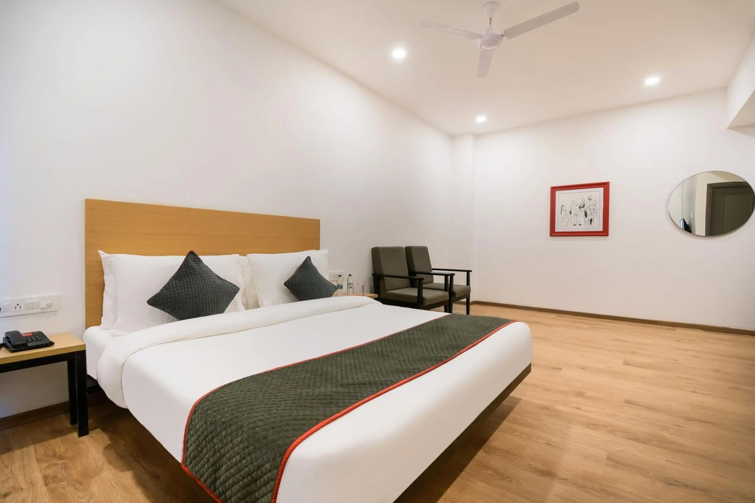 Bedroom, Bed in Townhouse The Awadh Airport