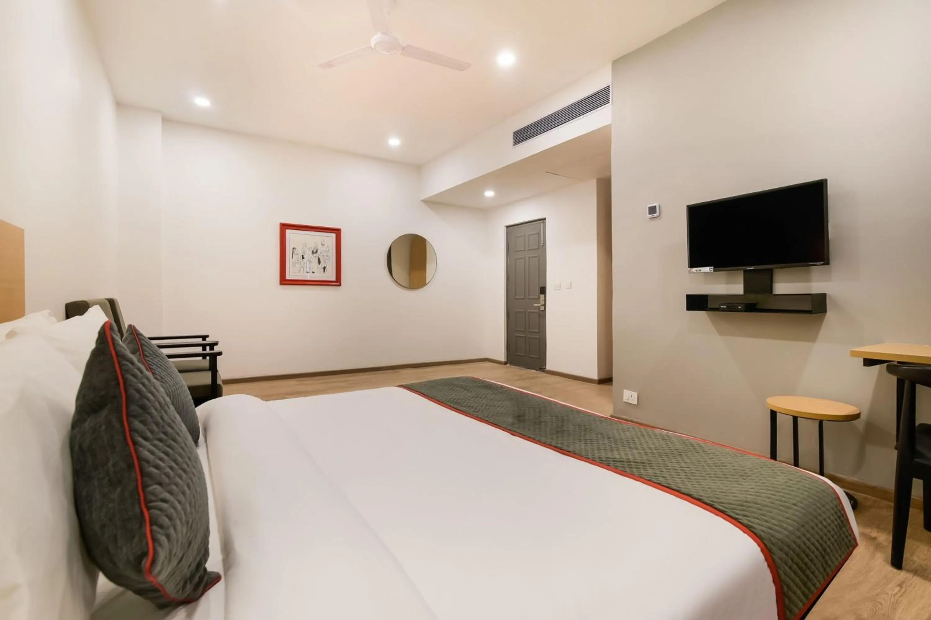 Bedroom, Bed in Townhouse The Awadh Airport Near Chaudhary Charan Singh International Airport