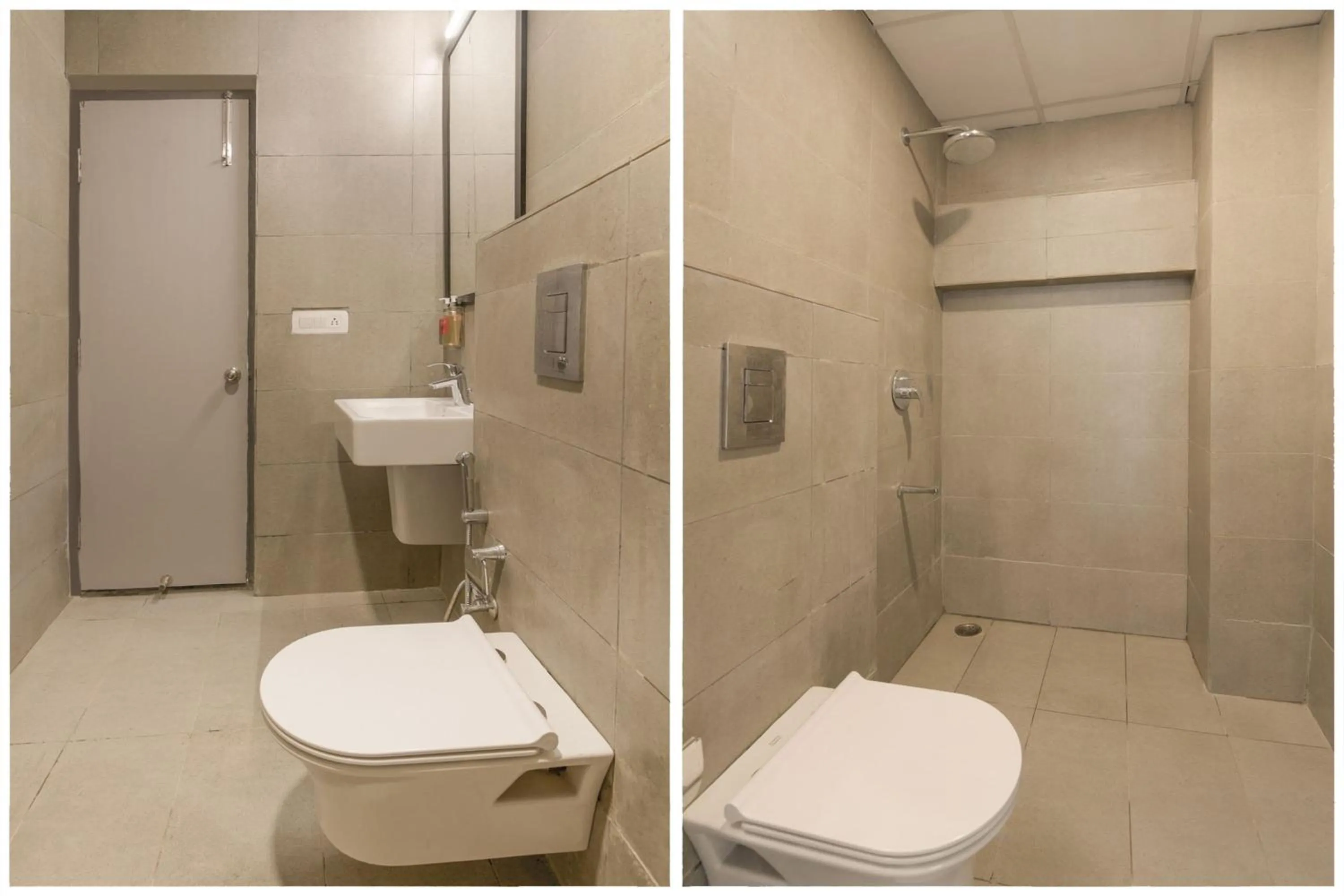 Bathroom in Townhouse The Awadh Airport Near Chaudhary Charan Singh International Airport