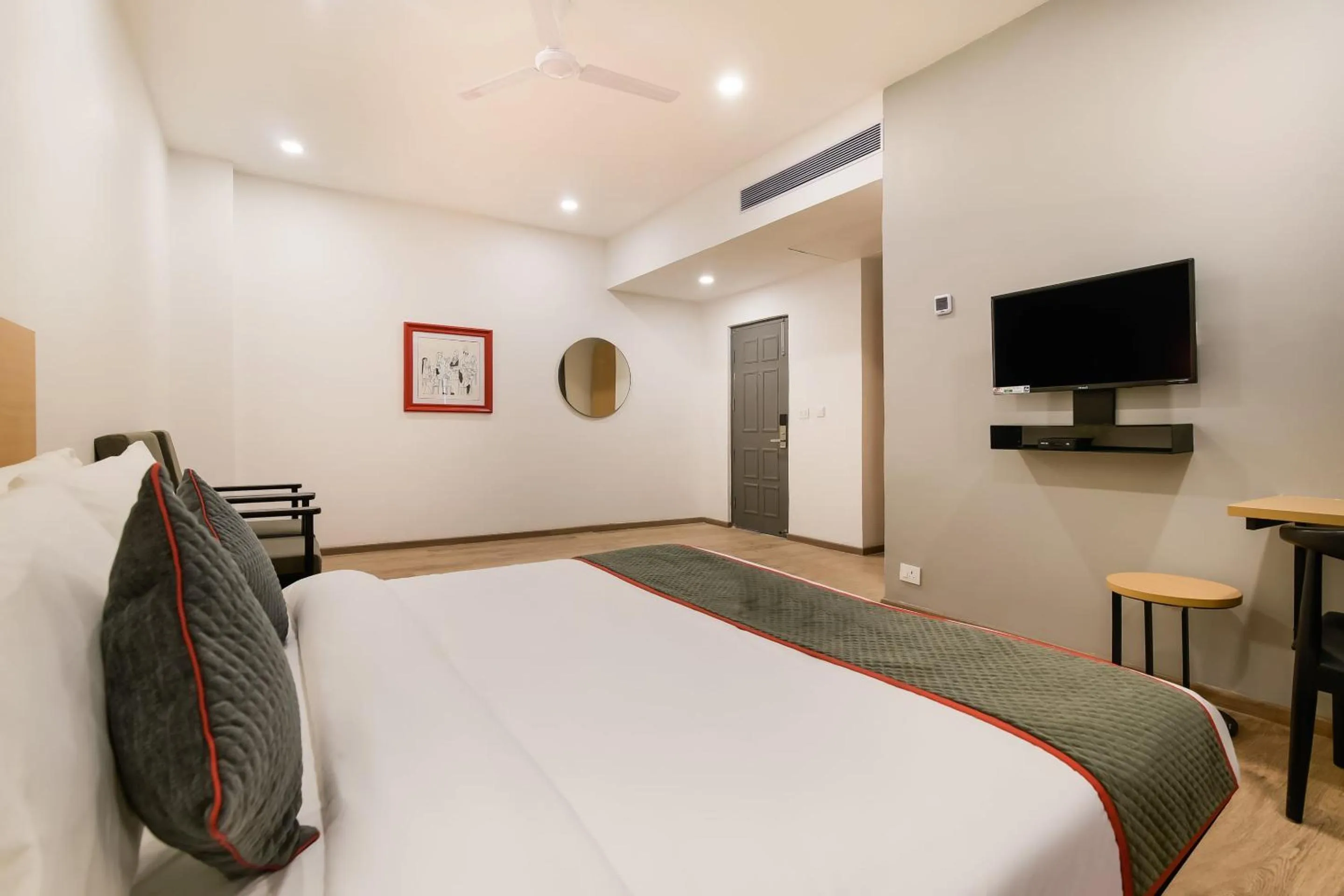 Bedroom, Bed in Townhouse The Awadh Airport Near Chaudhary Charan Singh International Airport