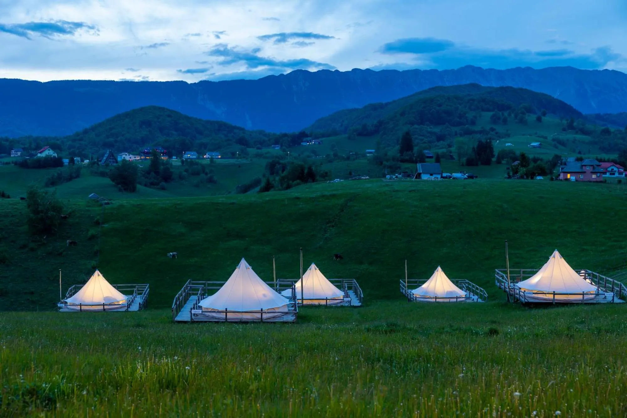 Property building in Ursa Mica Glamping Resort