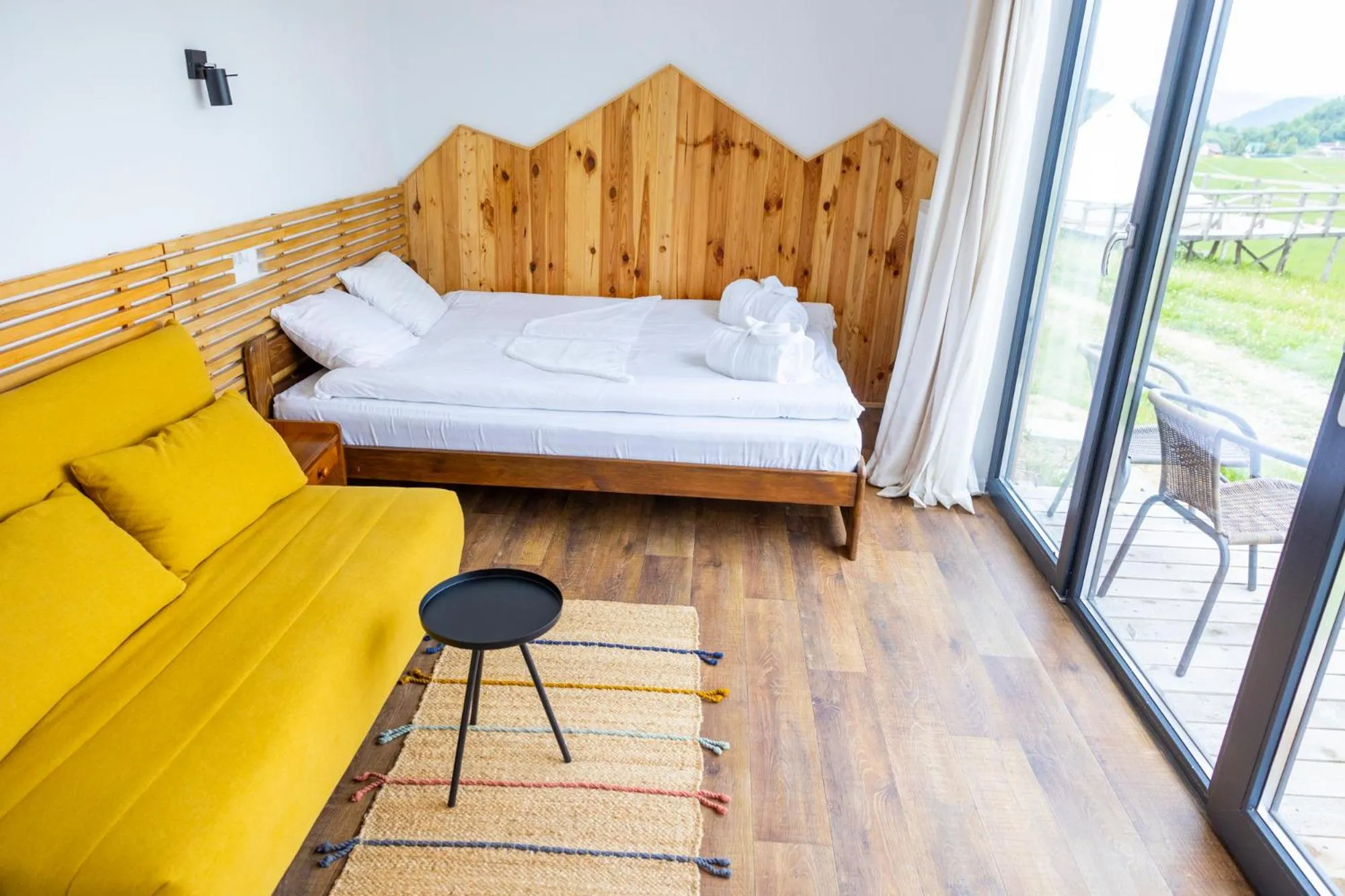 Bedroom, Bed in Ursa Mica Glamping Resort