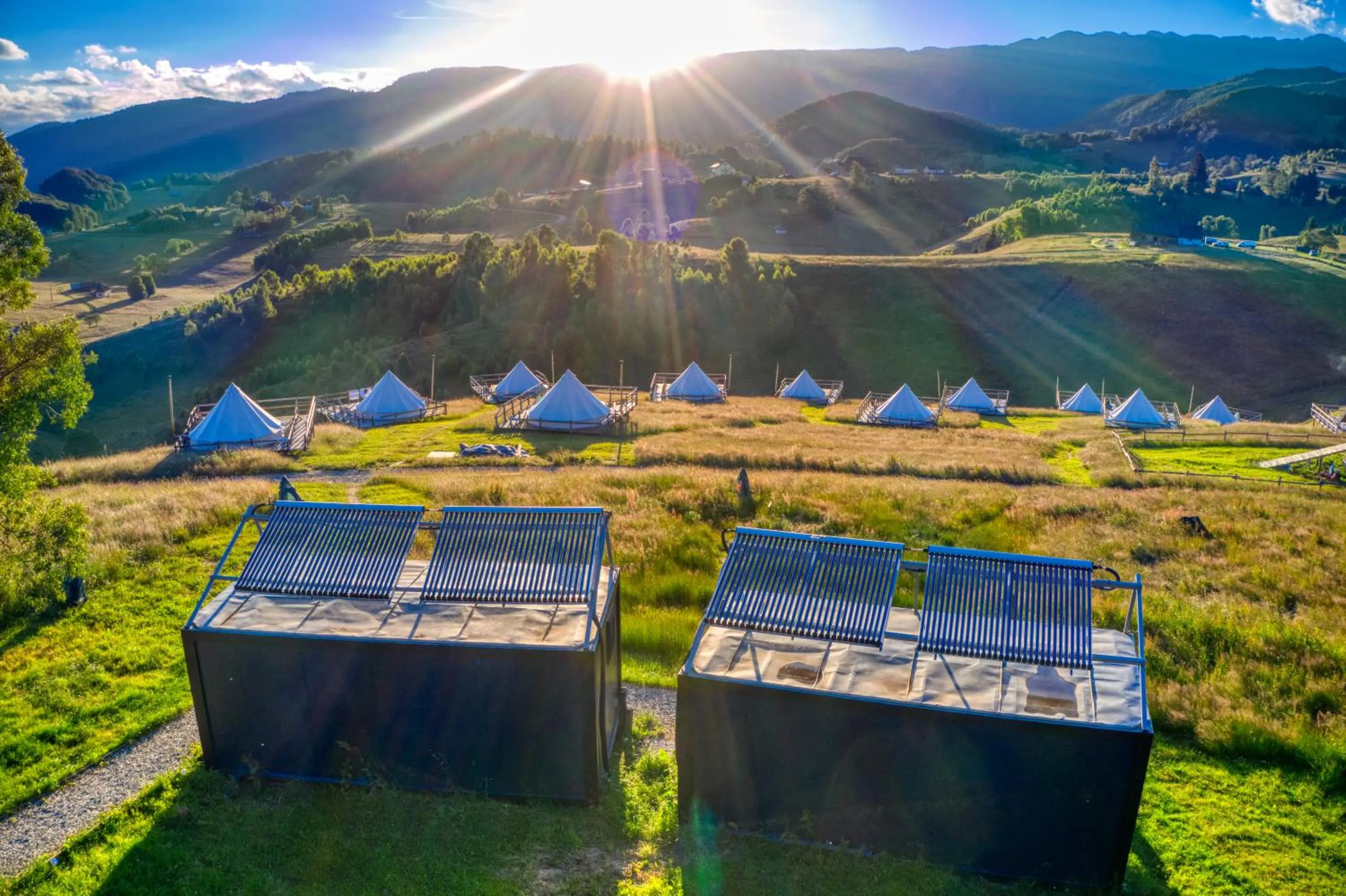 Natural landscape in Ursa Mica Glamping Resort