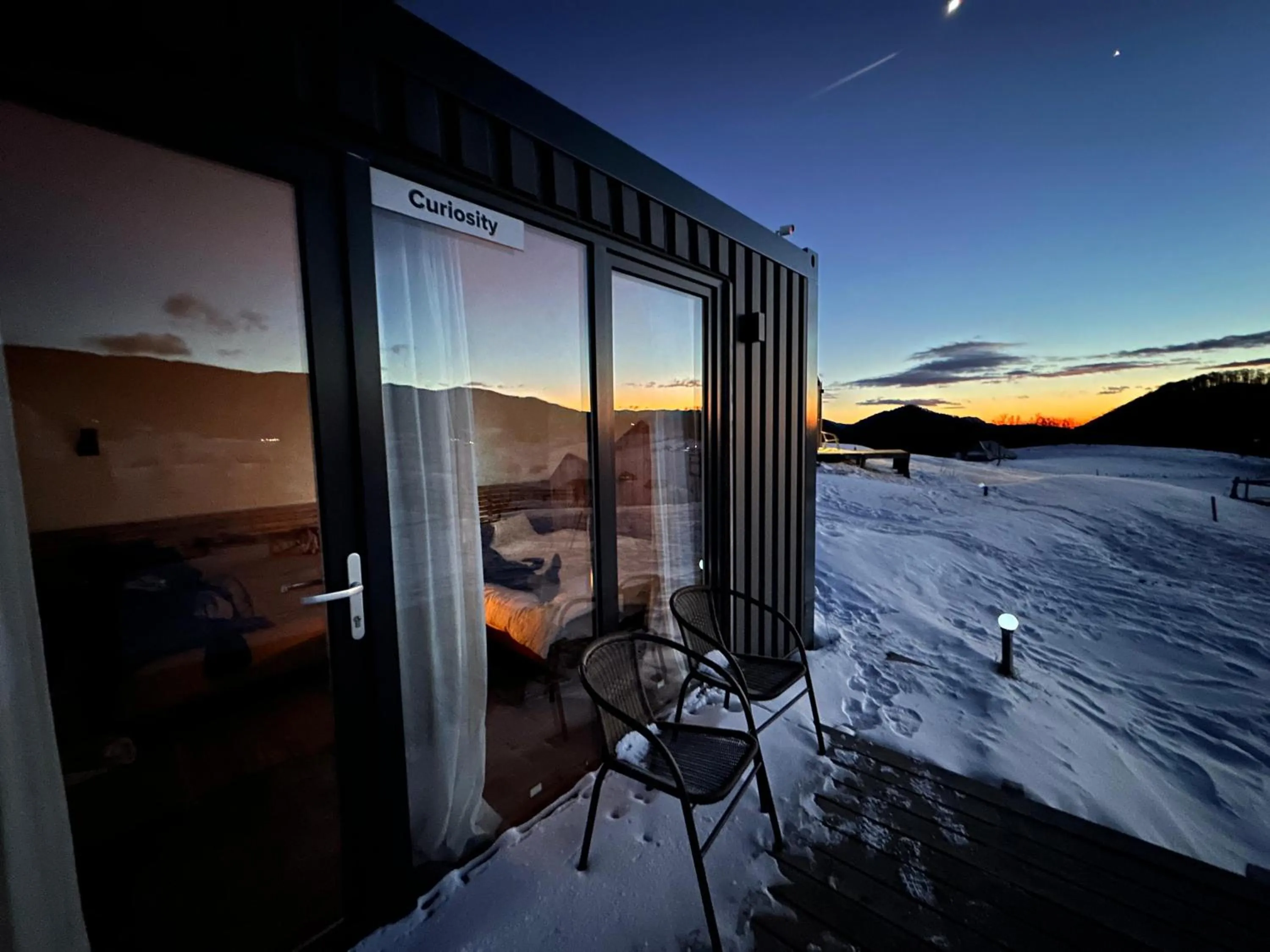 Patio in Ursa Mica Glamping Resort