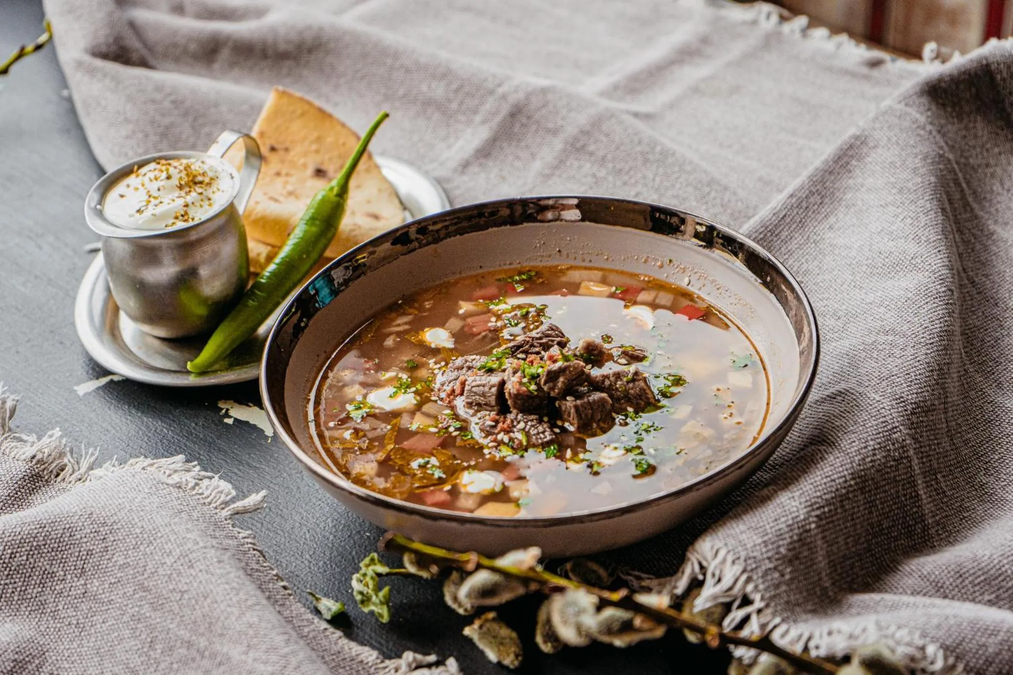 Food and drinks in Ursa Mica Glamping Resort