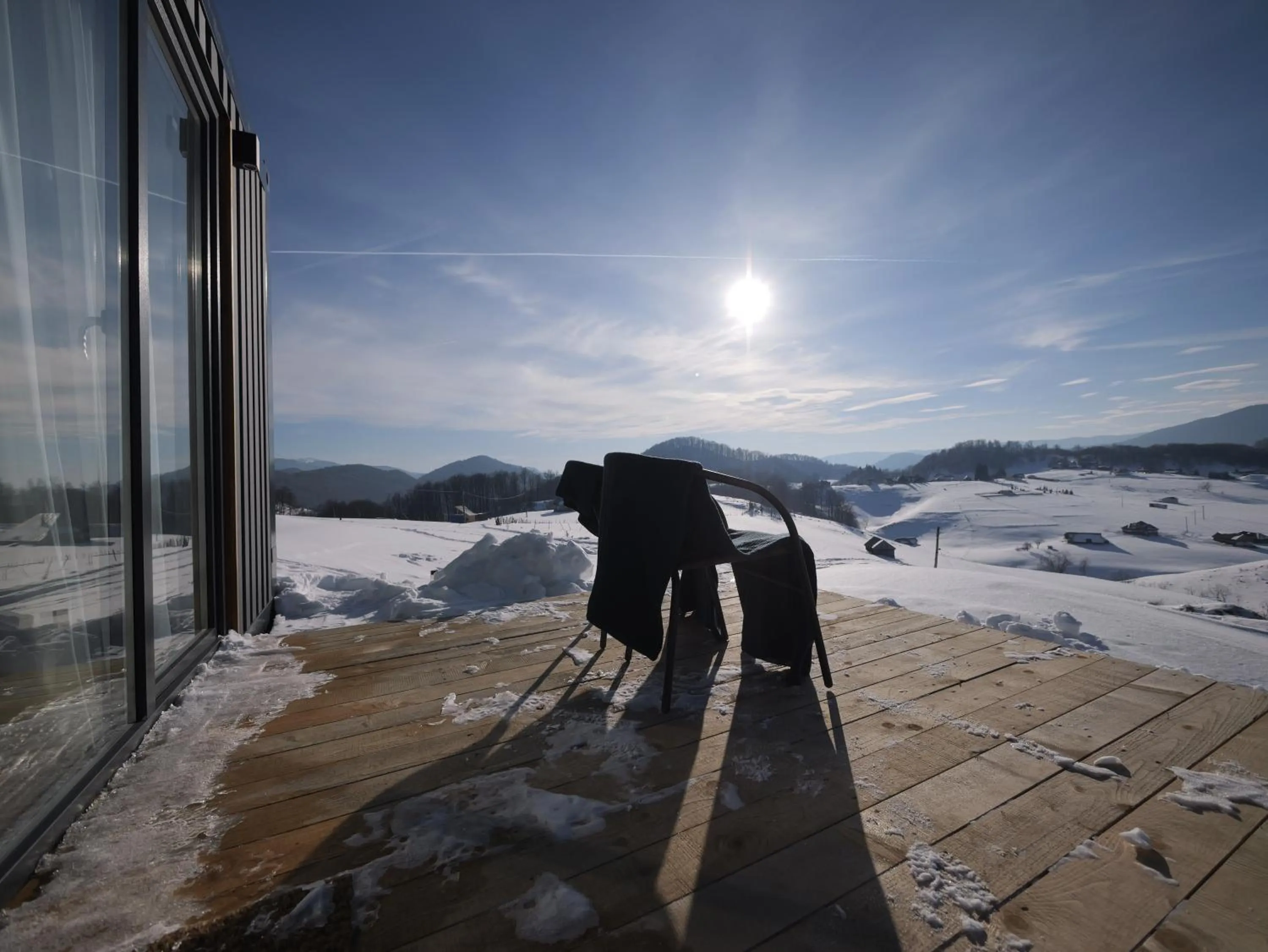 Mountain view in Ursa Mica Glamping Resort