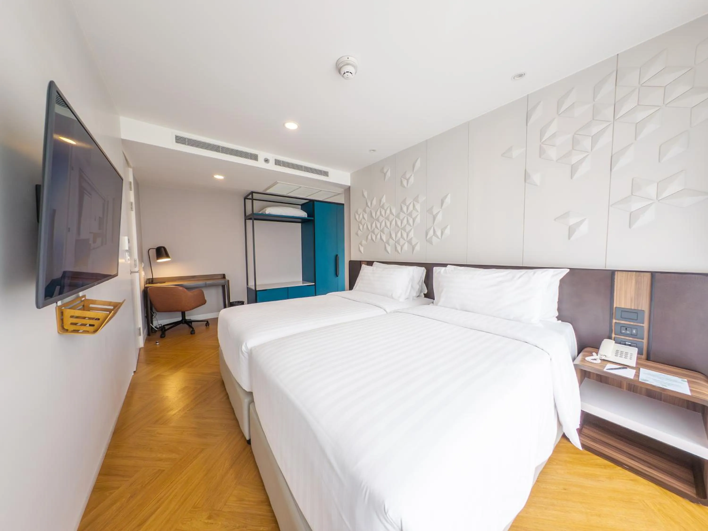 Bed in Amanta Hotel & Residence Sathorn