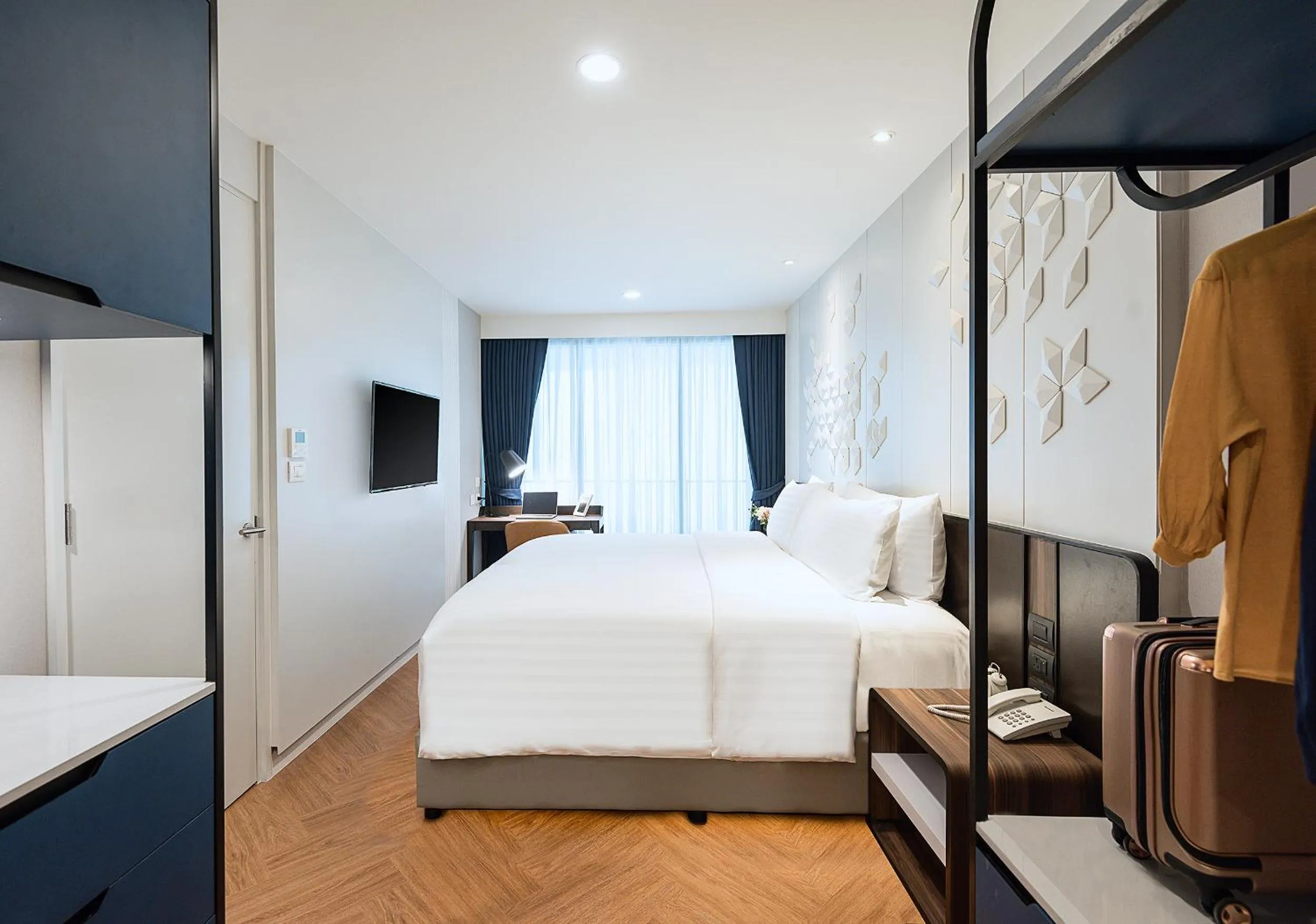 Bed in Amanta Hotel & Residence Sathorn