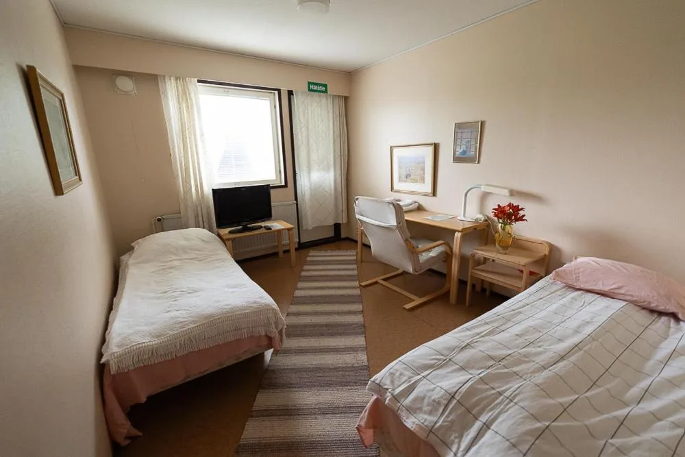 Bed in Gasthaus.himanka