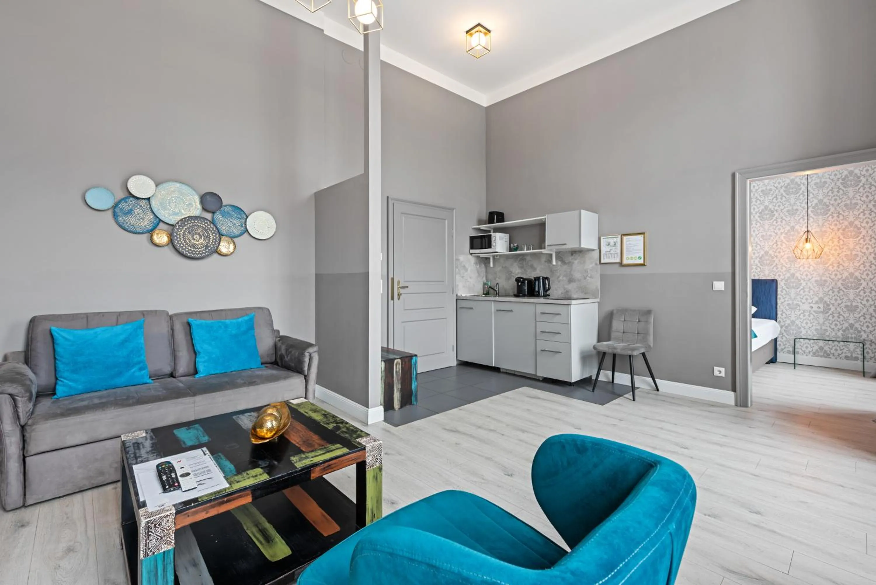 Living room in KH Opera Apartments