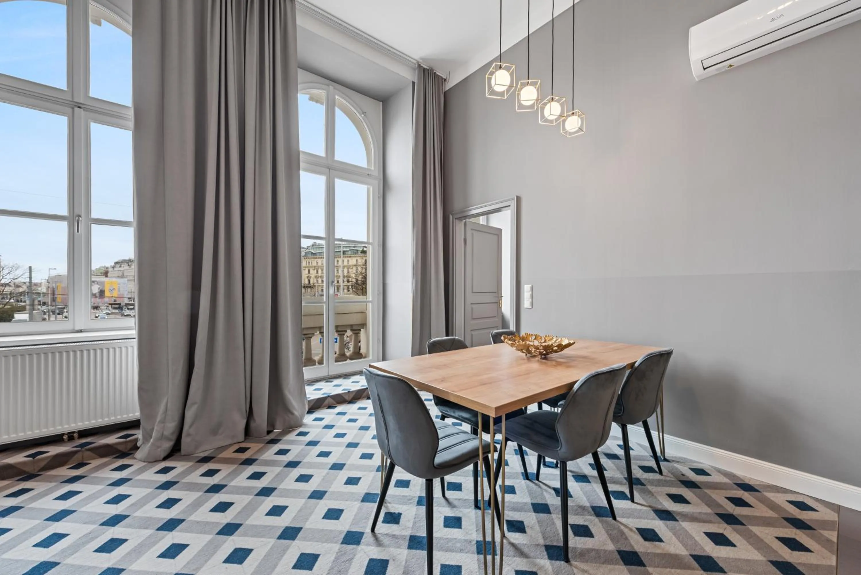 Dining area in KH Opera Apartments