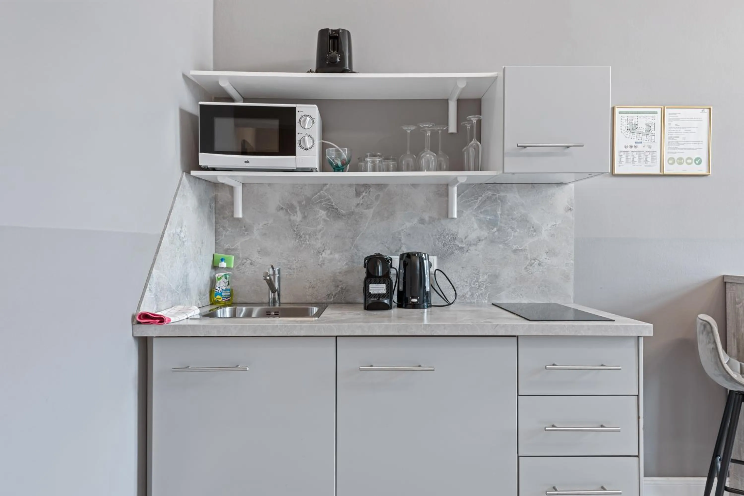 kitchen in KH Opera Apartments