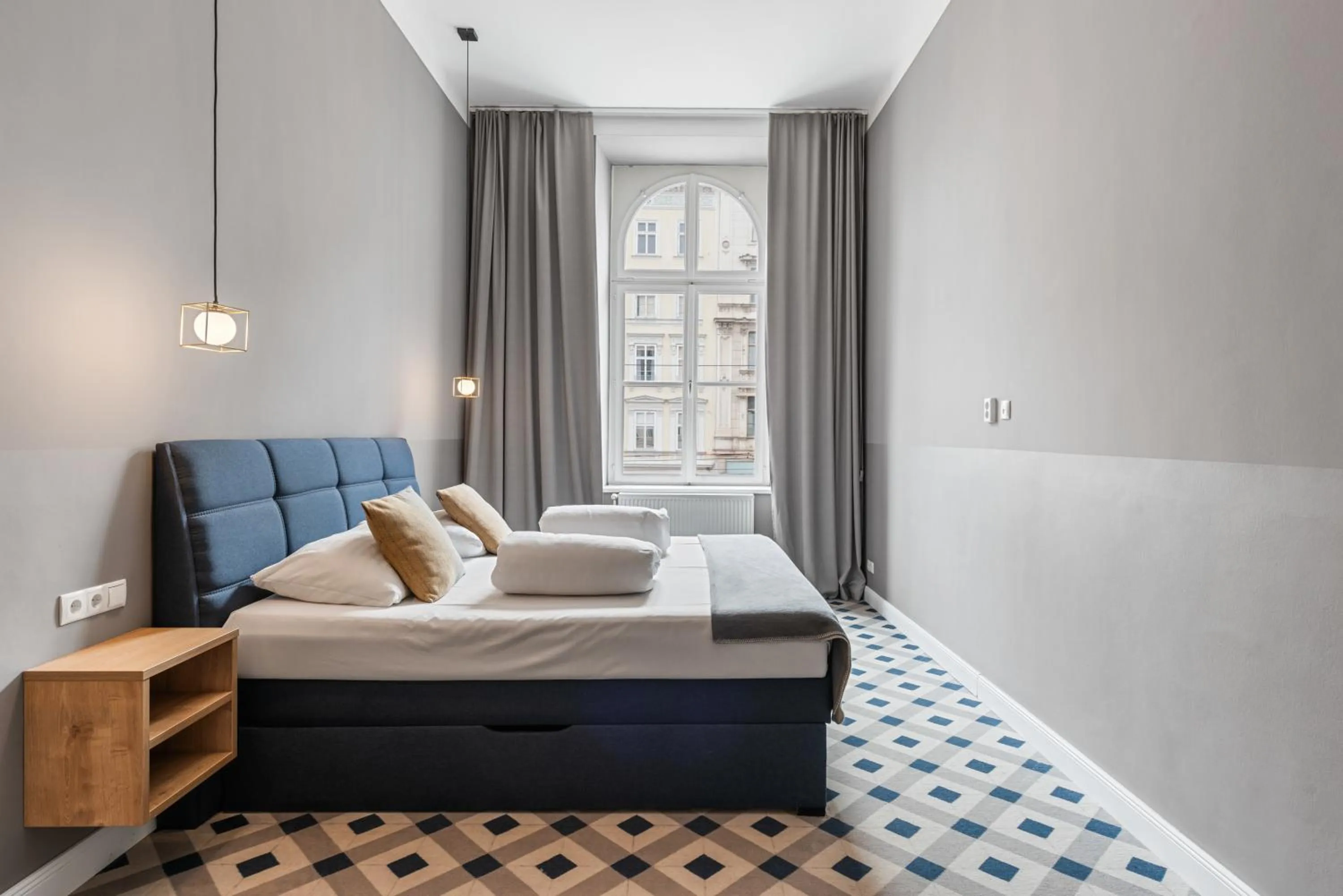 Bedroom, Bed in KH Opera Apartments