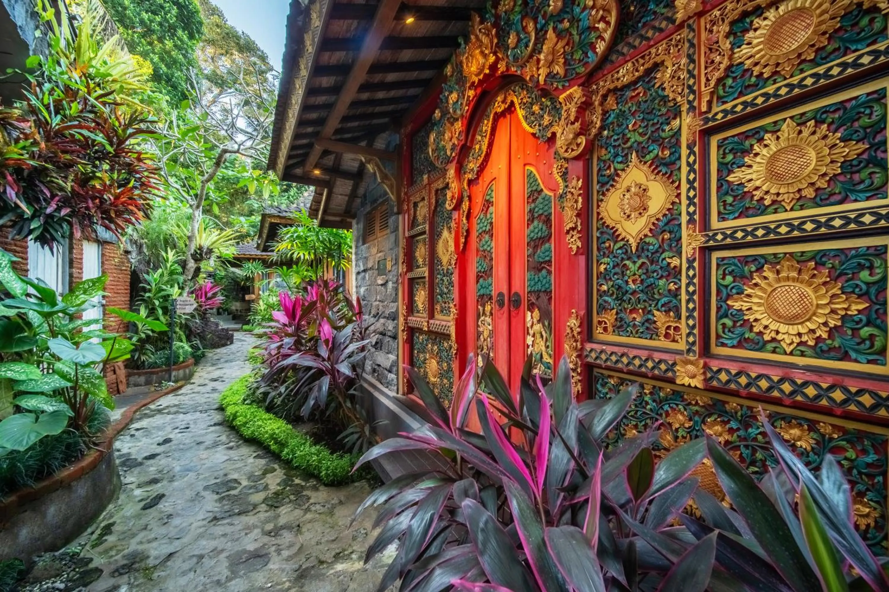 Property building in Parvati Retreat Villas