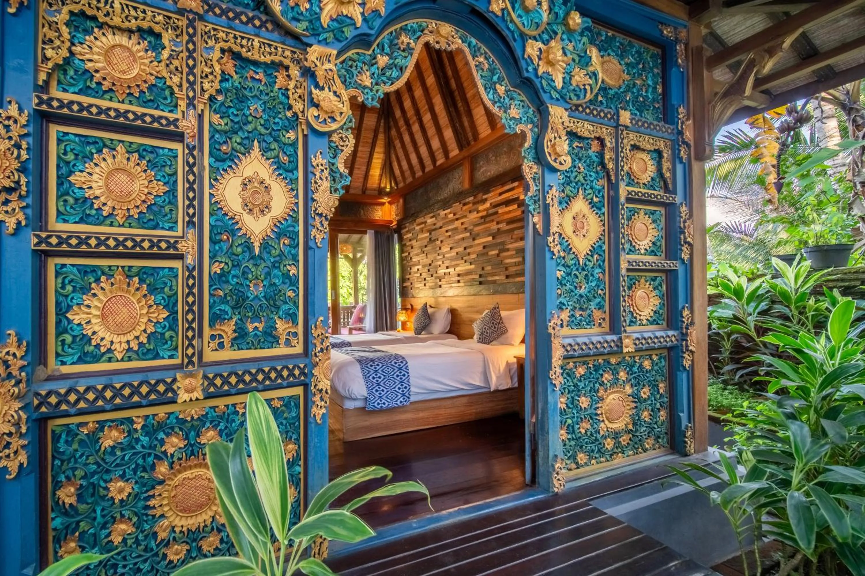 Bedroom in Parvati Retreat Villas